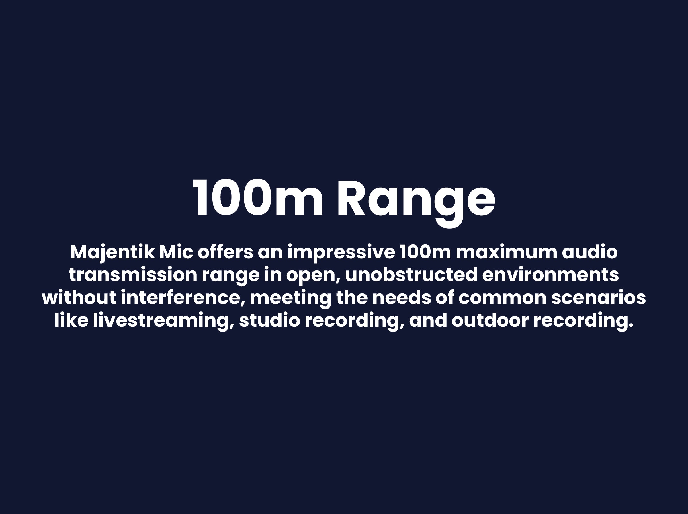 Majentik MM-001 2-in-1 Magnetic Wireless Microphone, 2 Microphones, 2.4GHz, Type-C & iOS Lightning Dual Receiver, 100m Range, Noise Reduction, Volume & Reverb Control - Black