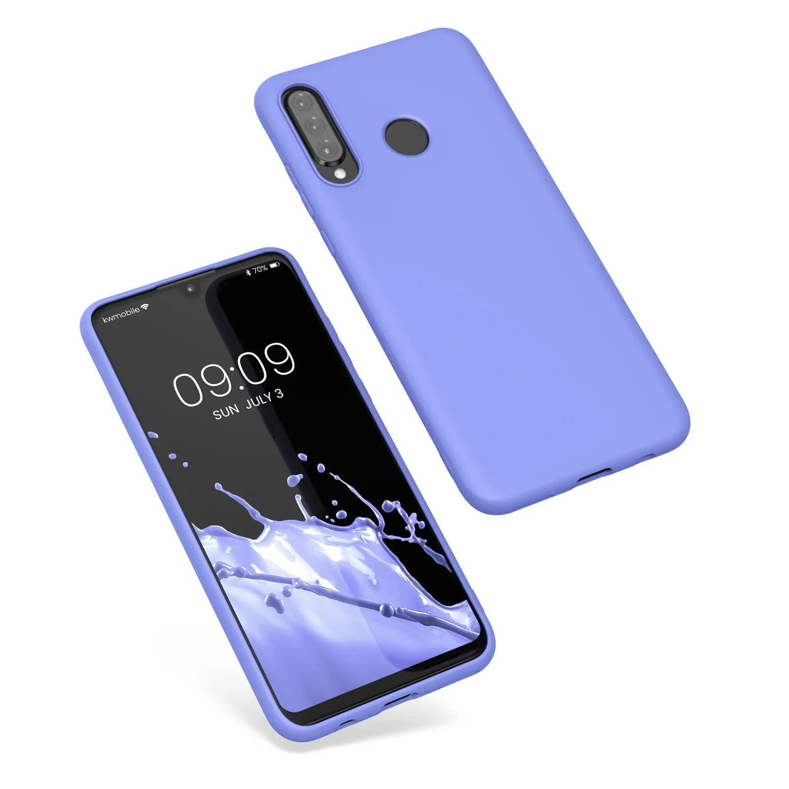 DL3 Mobilak Soft Silicone Gel Bumper Case for Huawei Y9S / Honor 9X Pro / P Smart Pro 2019 - Baby Blue