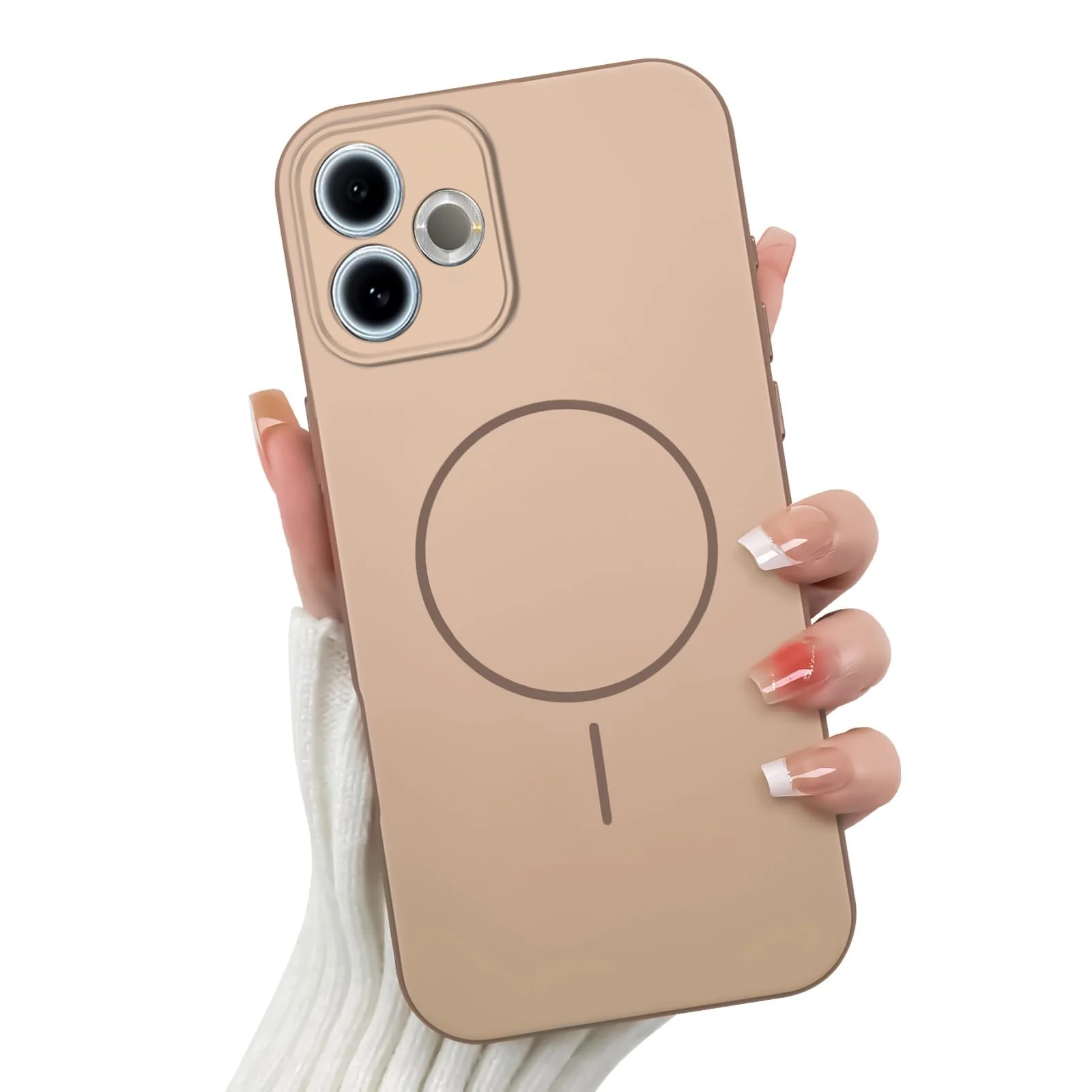 OPPO A5 Pro — DL3 Mobilak Case For OPPO A5 Pro Slim Design [Not Compatible with MagSafe] Soft Silicone Case Flexible TPU Anti-Scratch Protective Cover with Full Camera Protection