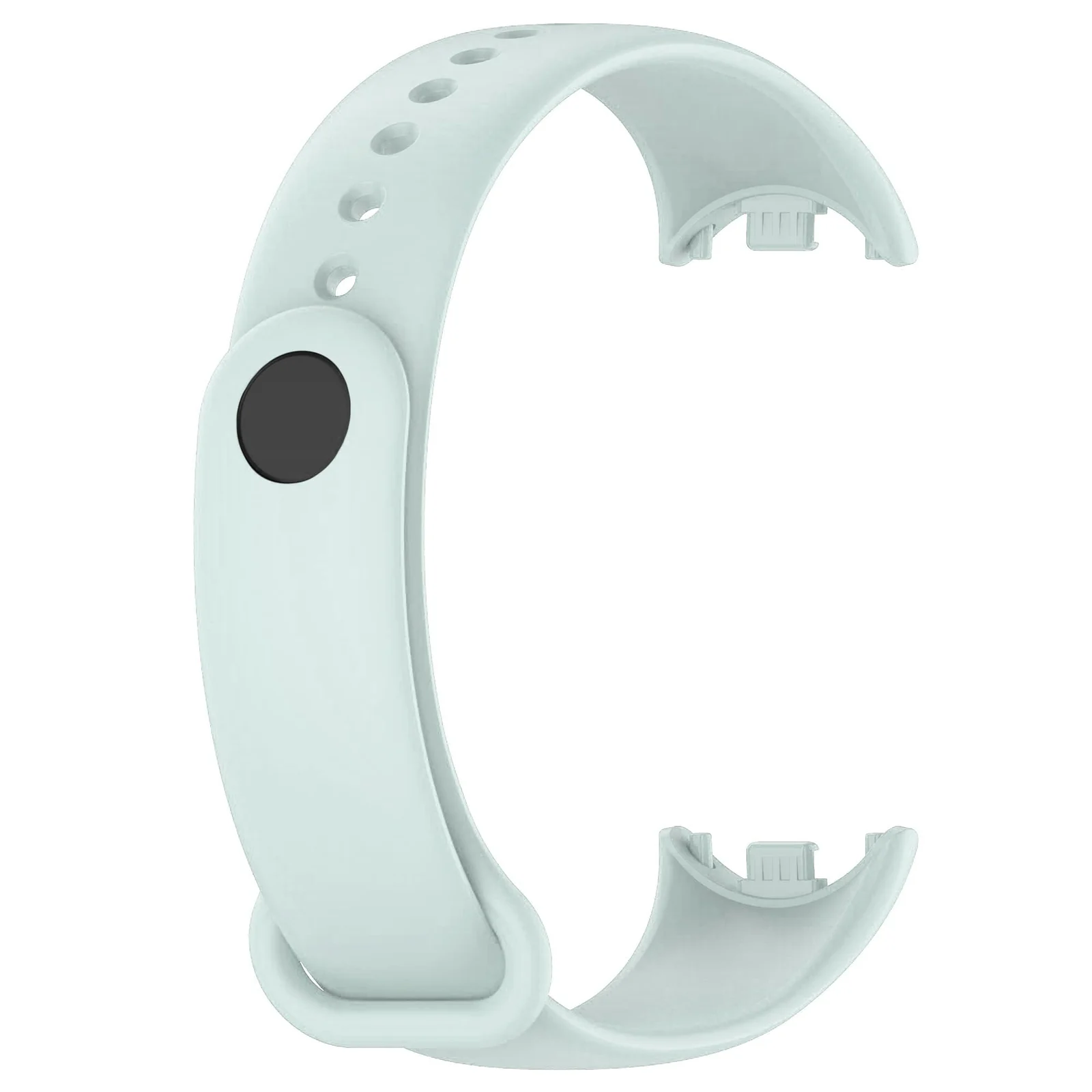 DL3 Mobilak Band Compatible with Xiaomi Mi Band 10/9/8 Replacement Strap, Silicone Skin-Friendly Wrist Strap Adjustable Sports Wristbands for Women Men Xiaomi Smart Band 8/9/10 - Black
