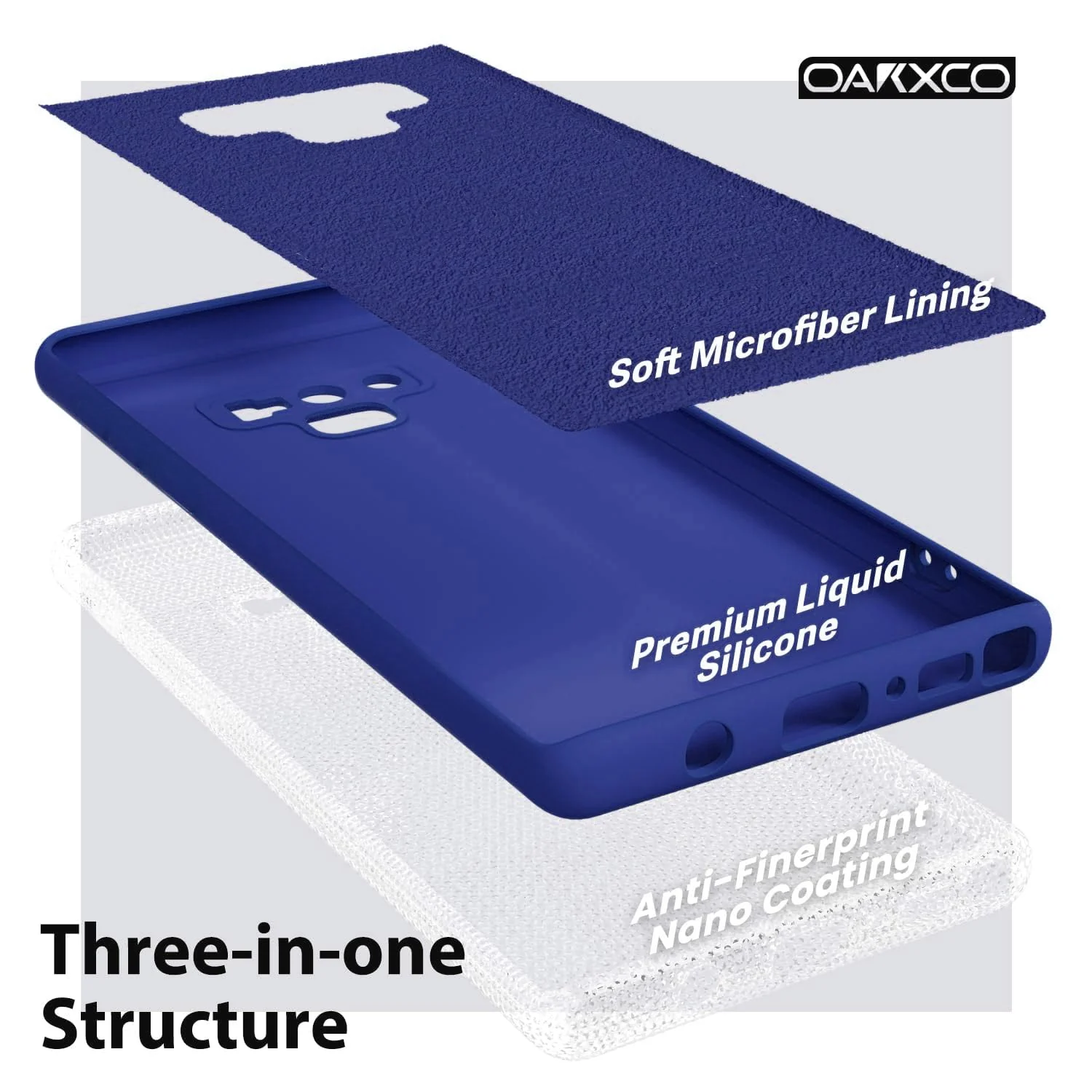 DL3 Mobilak Soft Silicone Protective Case for Samsung Galaxy Note 9 with Microfiber Lining and Shockproof Design - Pepsi