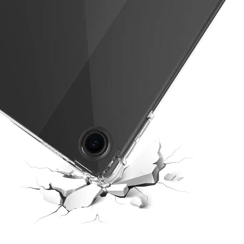 DL3 Mobilak Silicone Case for Lenovo Tab M10 HD (2nd Gen) TB-X306F/TB-X306X Protective Case Back Shell Soft TPU Cover for Lenovo Tablet M10 HD 10.1 Inch Display 2020 Released - Clear