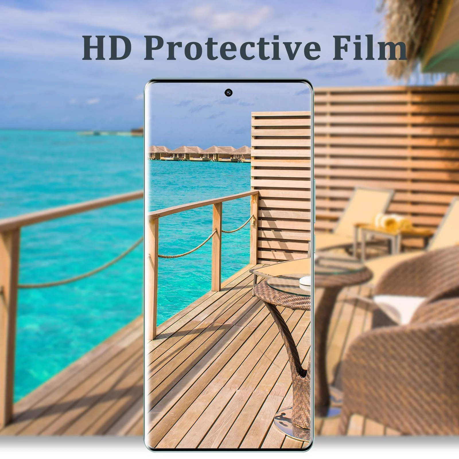 DL3 Mobilak Screen Protector for Honor X9A, Tempered Glass Screen Saver Premium HD Protective, Scratch Resistant, NO-Bubble, 9H Hardness, Full Coverage Film - Clear