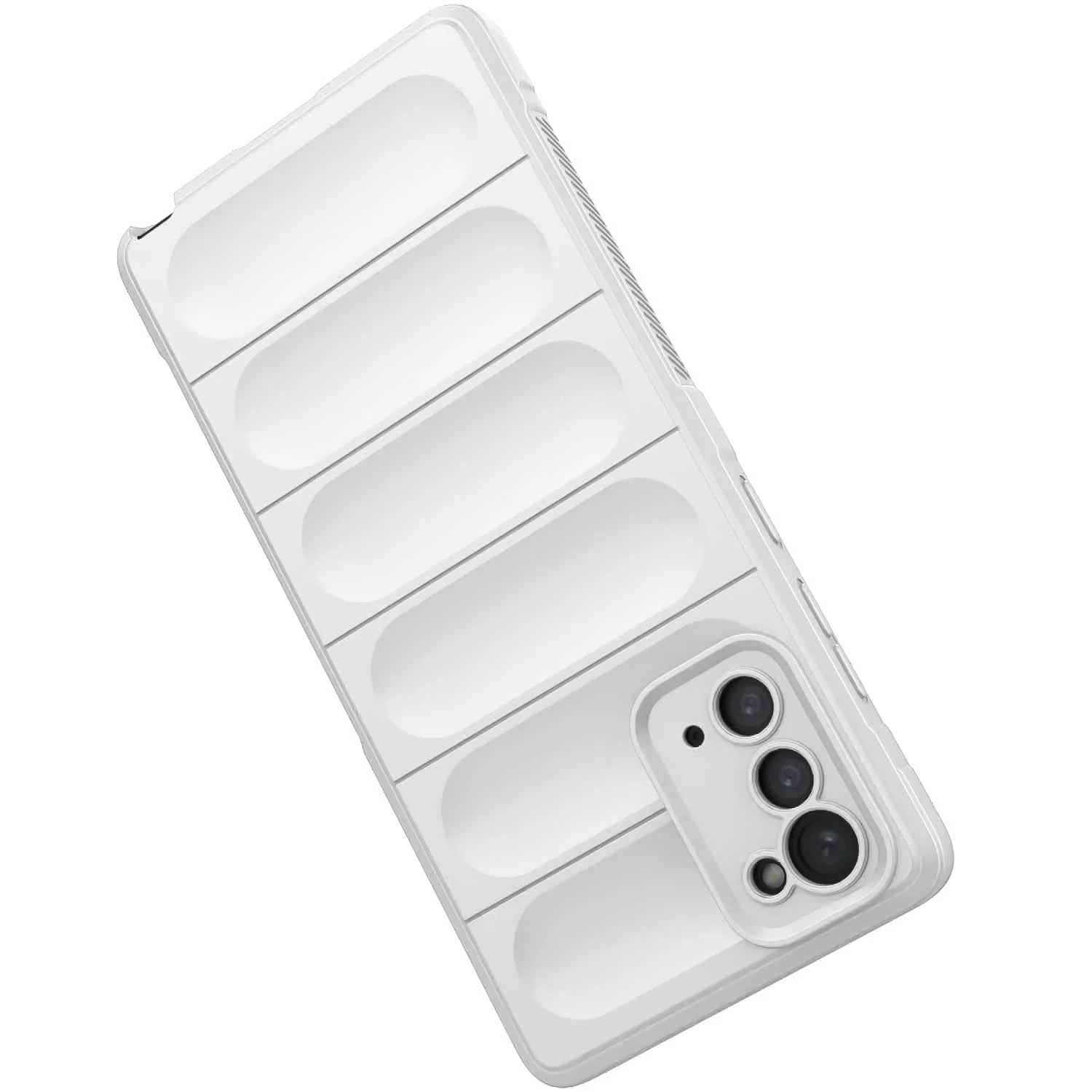 DL3 Mobilak Soft Silicone Protective Case for Samsung Galaxy Note 20 5G with Camera Protection and Shockproof Design - White