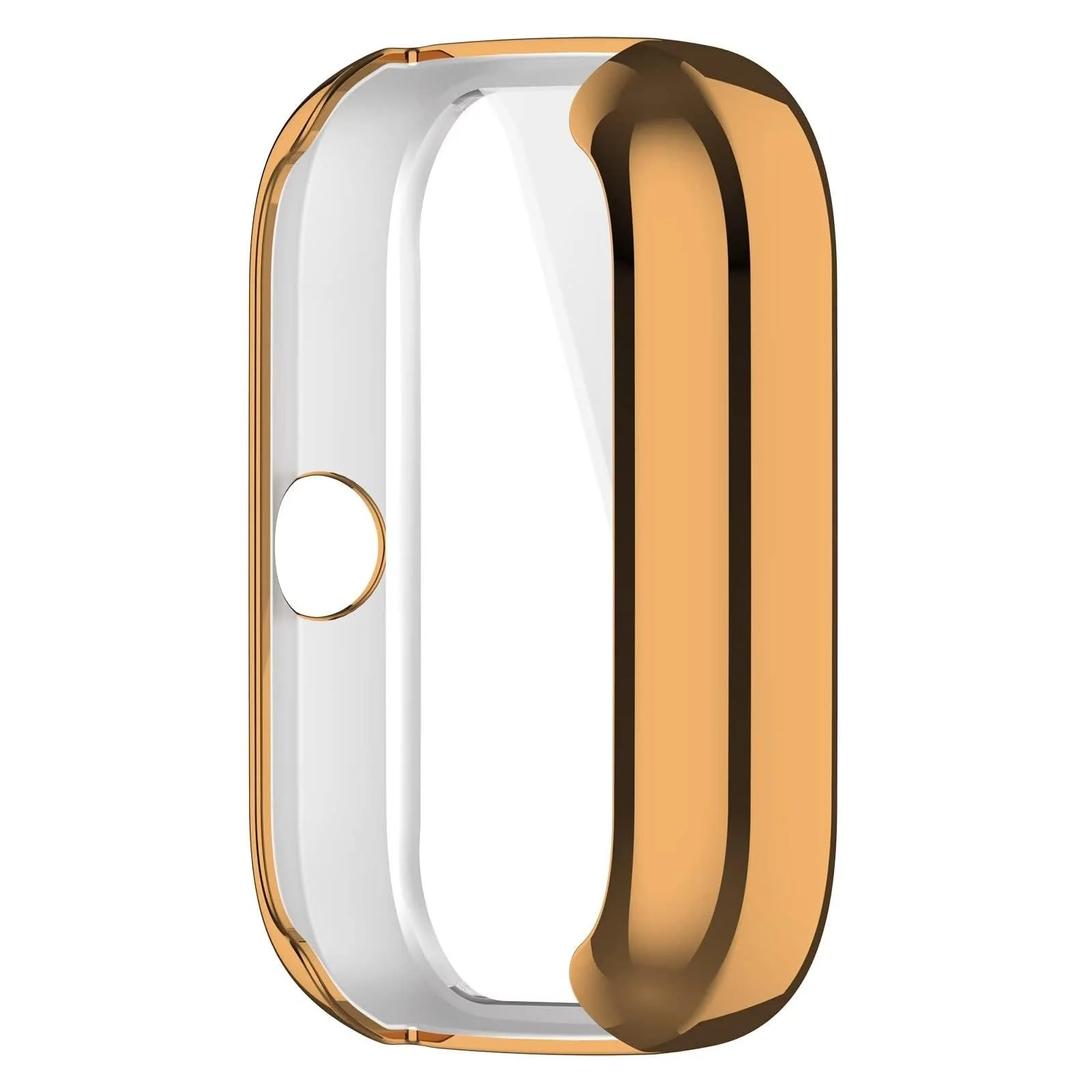DL3 Mobilak Case Compatible with Amazfit Bip3 Pro/Amazfit Bip 3 Case All-Around Screen Protector Watch Soft TPU Shockproof Cover Slim Guard Thin Bumper Shell Protector - Rose Gold