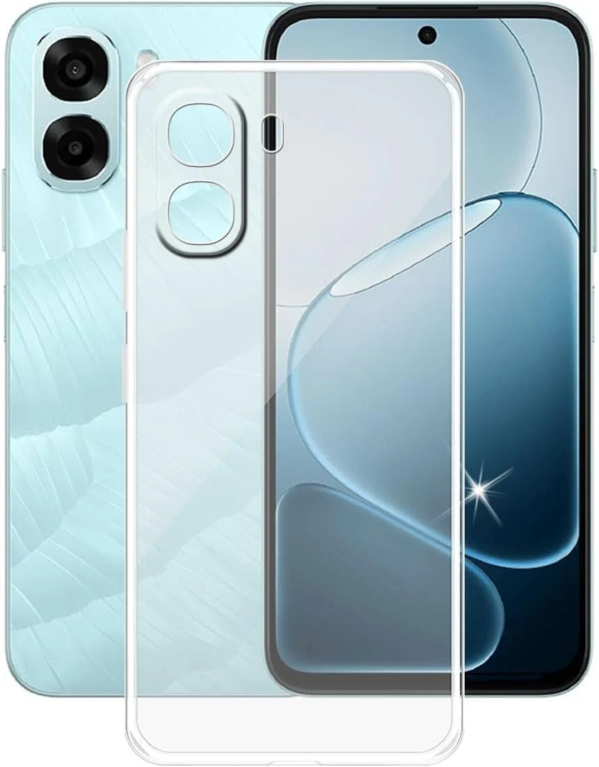 Mobigon Case Compatible with OPPO A6X 4G/5G, Case Crystal Soft TPU Gel Case Flexible Silicone Anti-Scratch Camera Protection TPU Cover - Clear