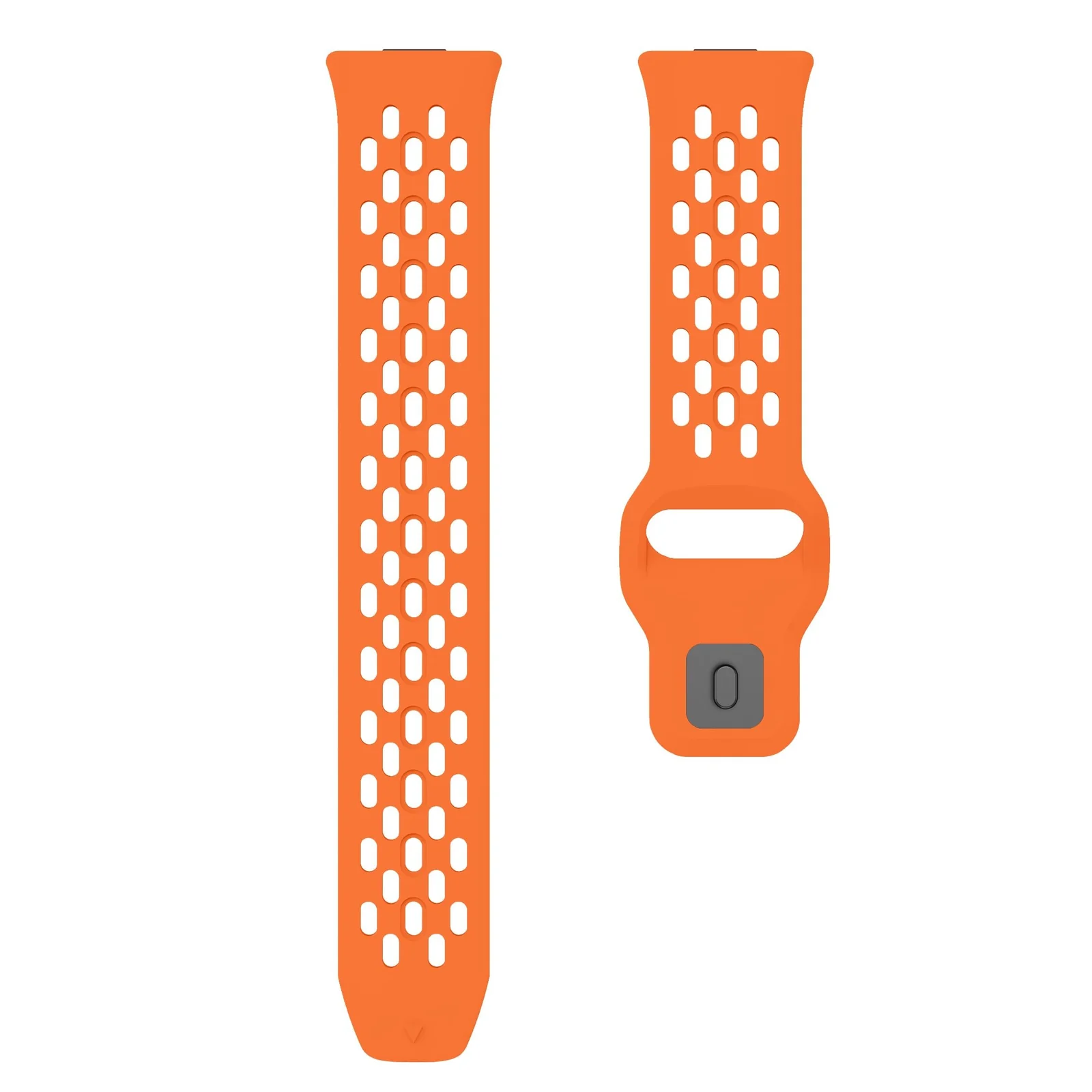 DL3 Mobilak Silicone Mesh Breathable Straps for Huawei Watch Fit 4 Pro Strap. Wristband Bands Bracelet Sports Bracelet Quick Release Adjustable Armband for Huawei Watch Fit 4/Fit 3 - Orange