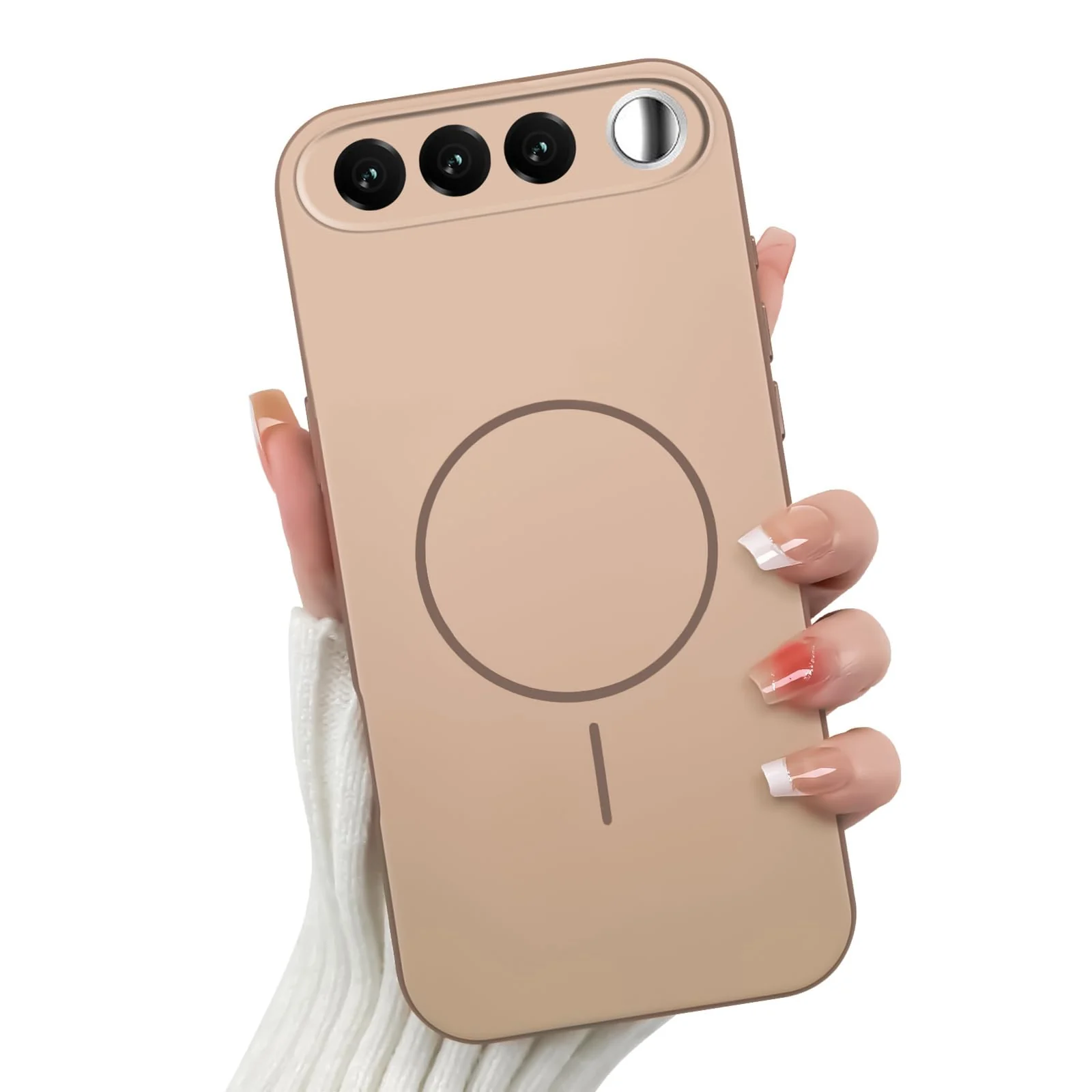 Mobigon Case For realme 16 5G Slim Design [Not Compatible with MagSafe] Soft Silicone Case Flexible TPU Anti-Scratch Protective Cover with Full Camera Protection