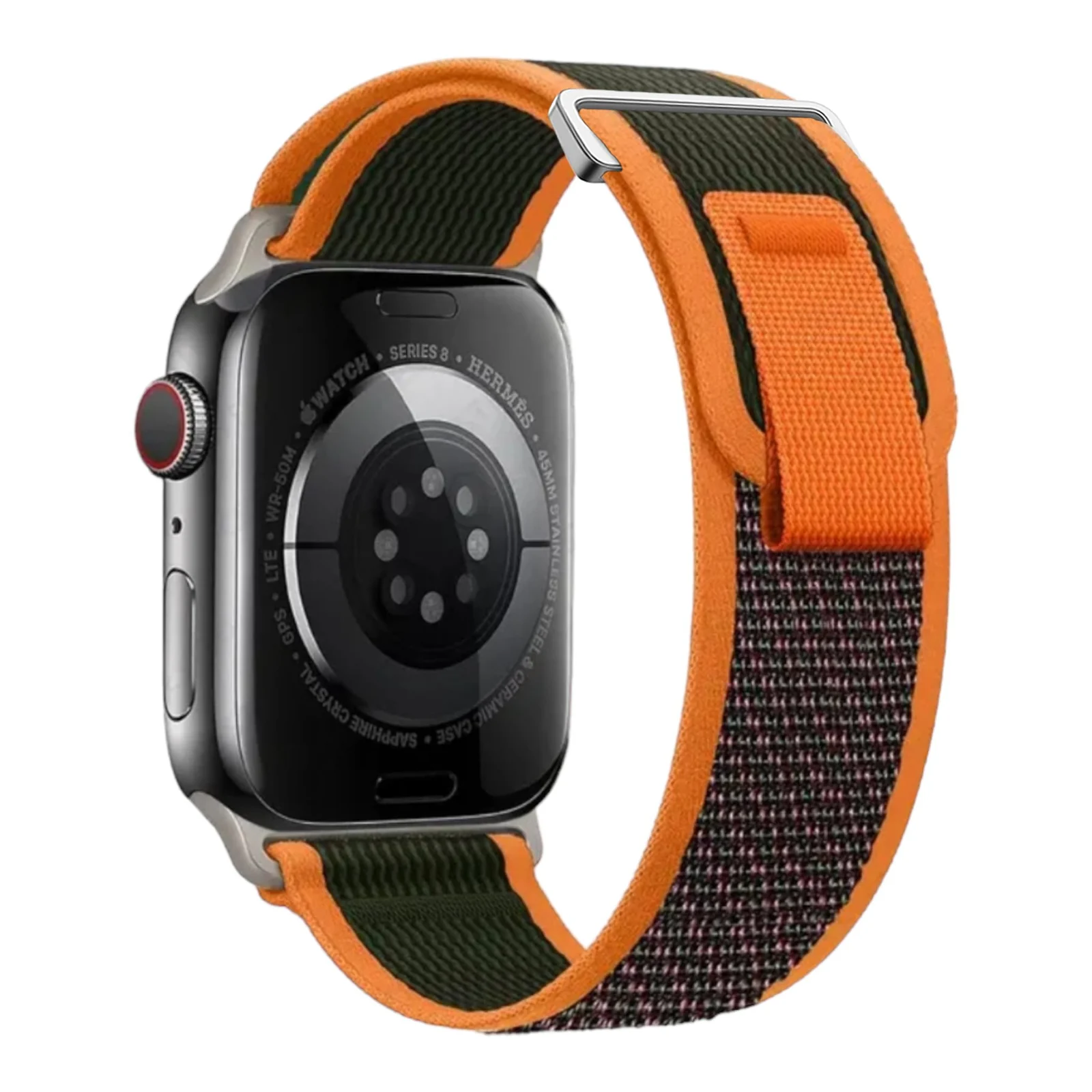 Dl3 Mobilak Compatible with Apple Watch Band 38MM 40MM 41MM Men Women, Rugged Alpine Loop Nylon Sport Bands with Titanium C-Hook Stap for iWatch Series SE 2 SE 9 8 7 6 5 4 3 2 1 (Turquoise)