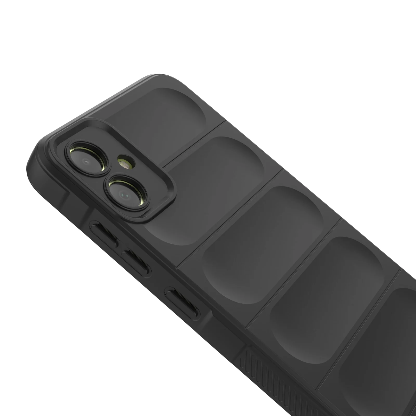 DL3 Mobilak Rugged Protective Case for Samsung Galaxy A05 / realme 11 Pro Plus, Camera protection, Shock-absorbing protection, Non-slip grip - Black