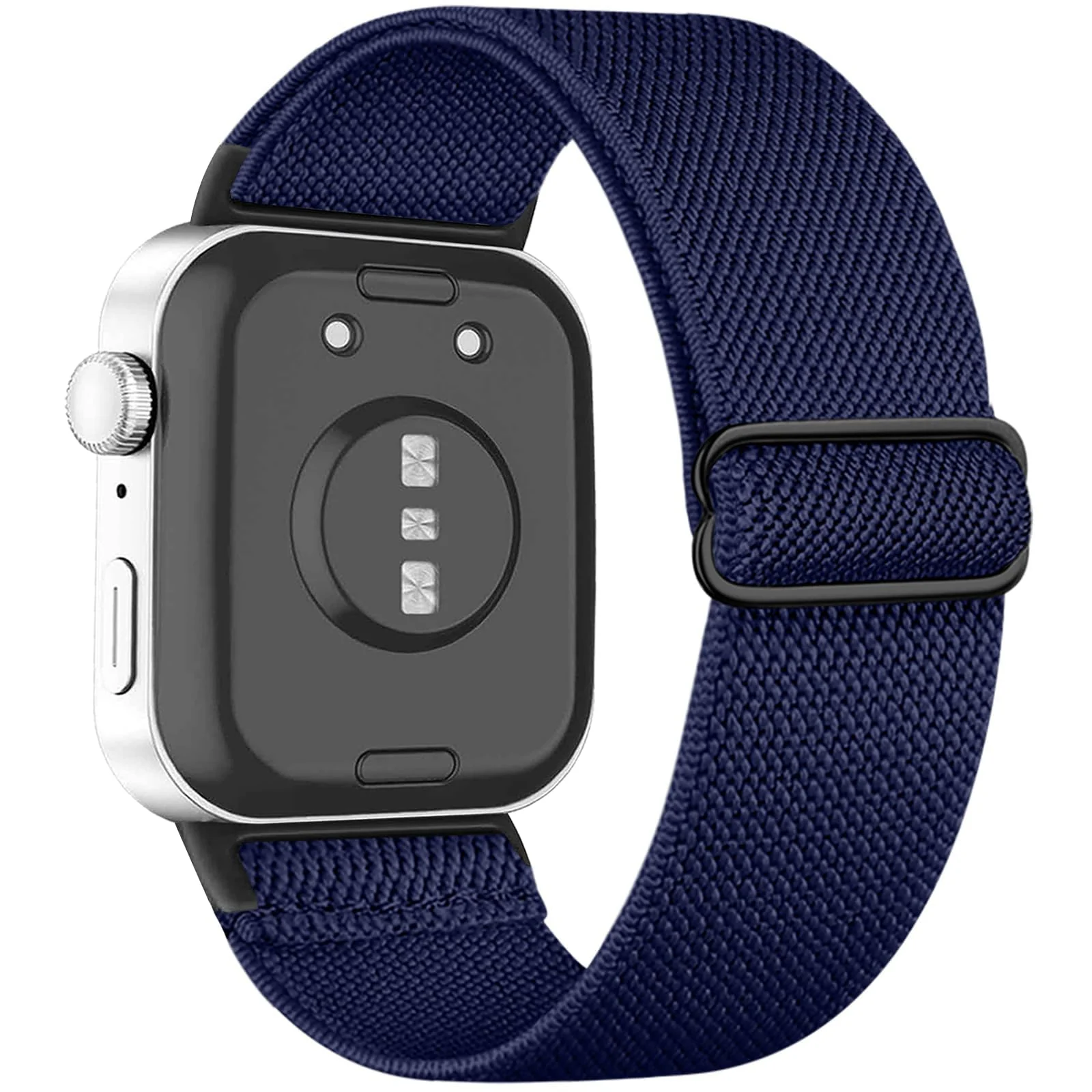 DL3 MOBILAK Elastic Nylon Watch Strap for Huawei Watch Fit 4 Pro / Fit 3, Blue