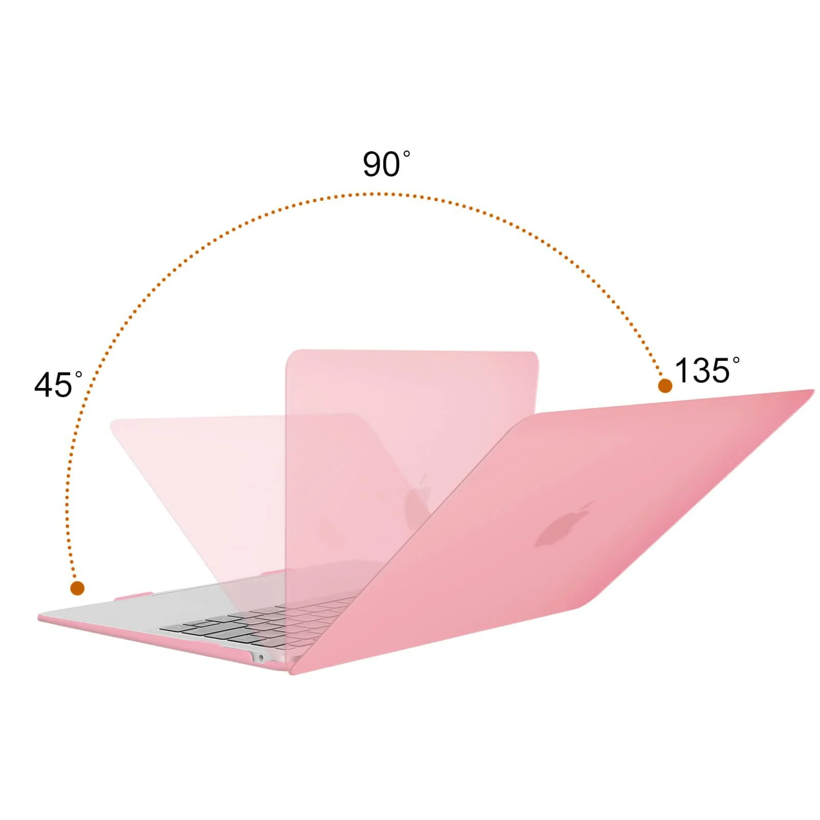 DL3 Mobilak Compatible with MacBook Pro 16 inch Case 2023 2022 2021 Release M3 A2991 M2 A2780 M1 A2485 Pro Max Liquid Retina XDR Display Touch ID, Protective Plastic Hard Shell Cover Case - Pink