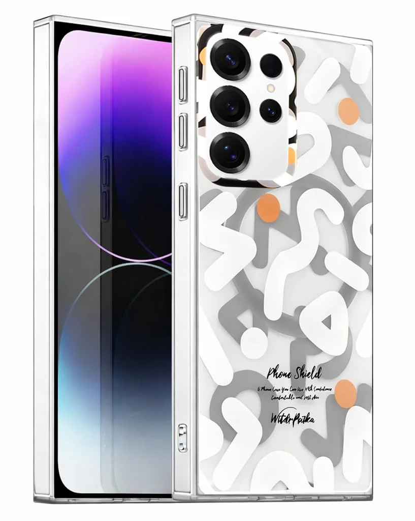 Samsung Galaxy S24 Ultra / Matte Pattern — DL3 Mobilak TPU Protective Case for Samsung Galaxy S24 Ultra, Compatible with MagSafe accessories, Camera protection, Shock-absorbing protection