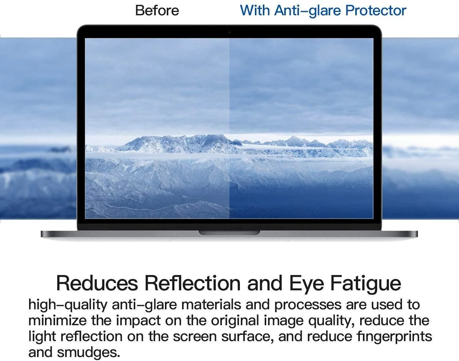 DL3 Mobilak Compatible with MacBook Pro 15 Inch Screen Protector, Eye Protection Anti Glare Film/Anti Scratch Matte Laptop Screen Protector for MacBook Pro 15''(2016-2019) - Clear
