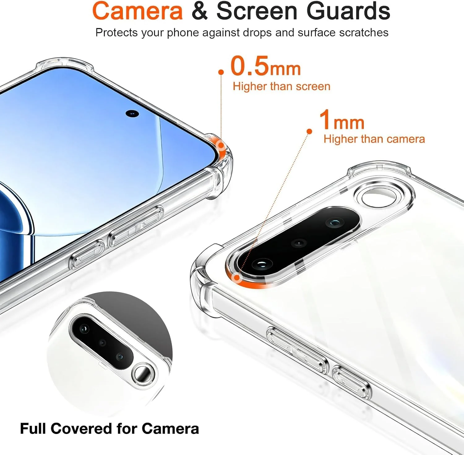 DL3 MOBILAK Clear Soft TPU Phone Case for Realme 16 5G - Clear