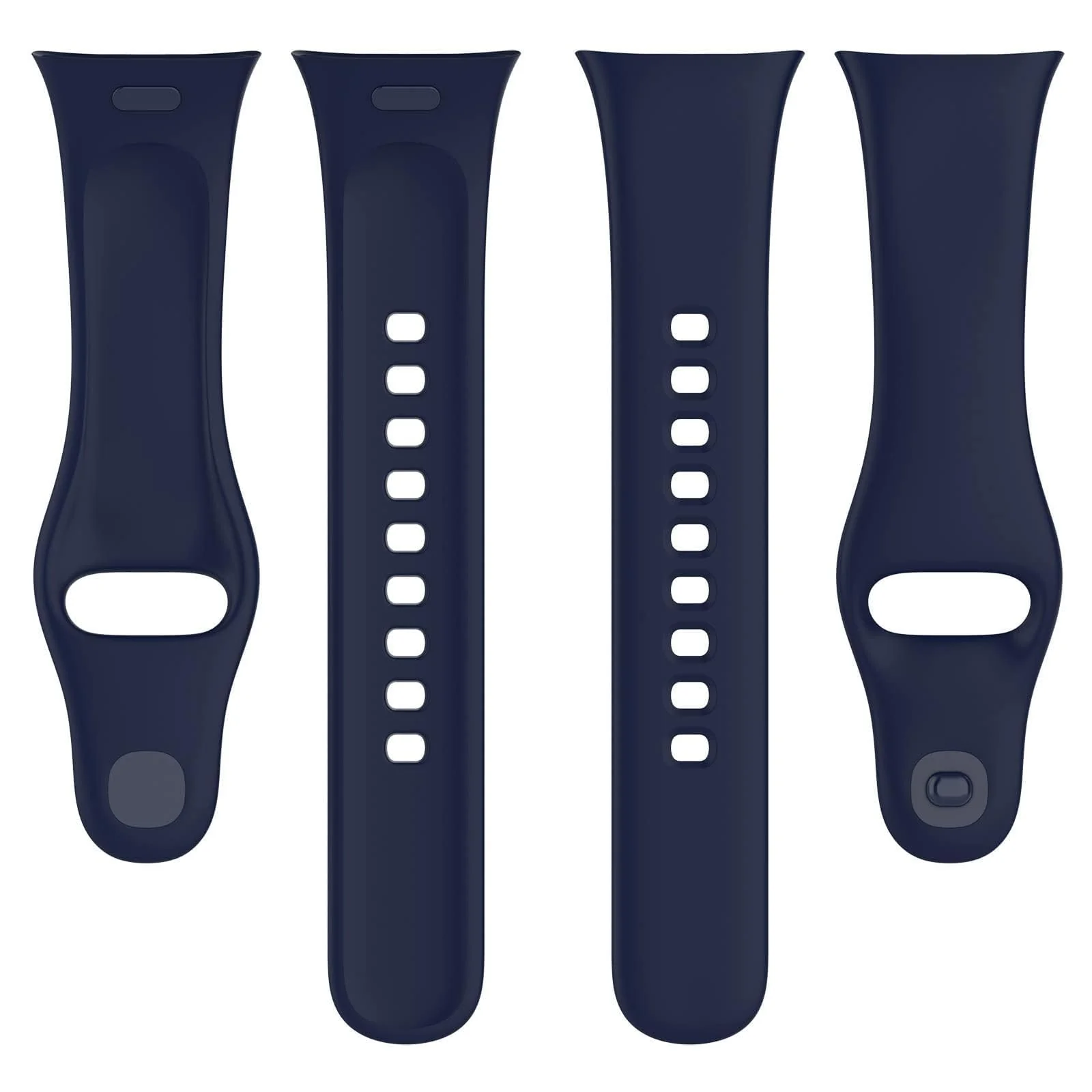 DL3 Mobilak Strap Watch Silicone Compatible With Xiaomi Redmi Watch 3, Sport Silicone Watch Band Wrist Strap, Bracelet Wristband Wrist Strap for Redmi Watch3 - Midnight Blue