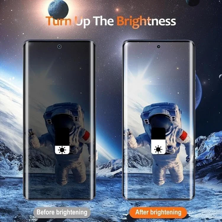 MOBIGON 3D Curved UV Privacy Tempered Glass Screen Protector for Tecno Spark Slim, Privacy