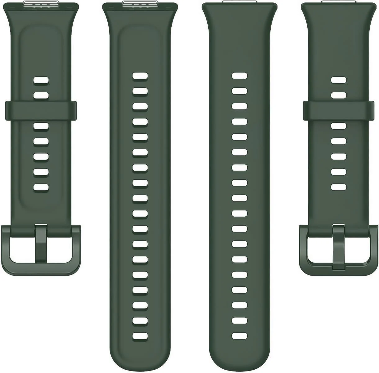 DL3 Mobilak Silicone Strap Compatible With Huawei Watch Fit 2, Sport Band Wristband Bracelet - Green