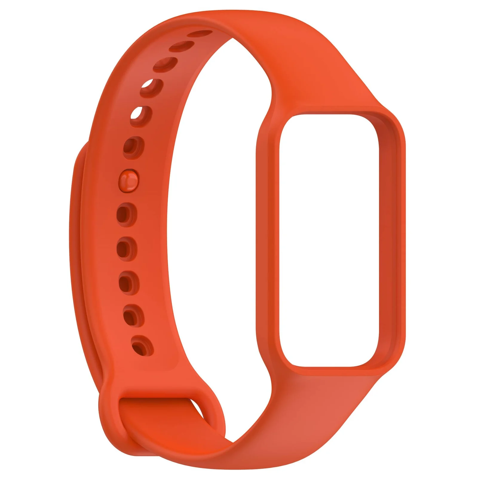 DL3 MOBILAK Smart Watch Strap for Xiaomi Redmi Band 2, Sport Silicone Watch Band Wrist Strap, Replacement Bracelet Wristband Wrist Strap for Xiaomi Redmi Smart Band 2 Accessories - Orange