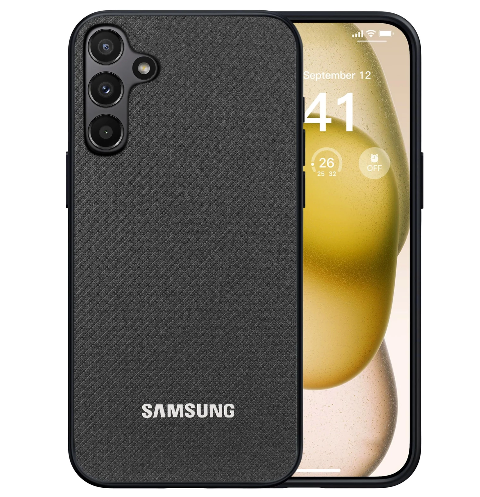 DL3 Mobilak PC and TPU Protective Case for Samsung Galaxy A15 5G / 4G with Camera Protection and Shockproof Design