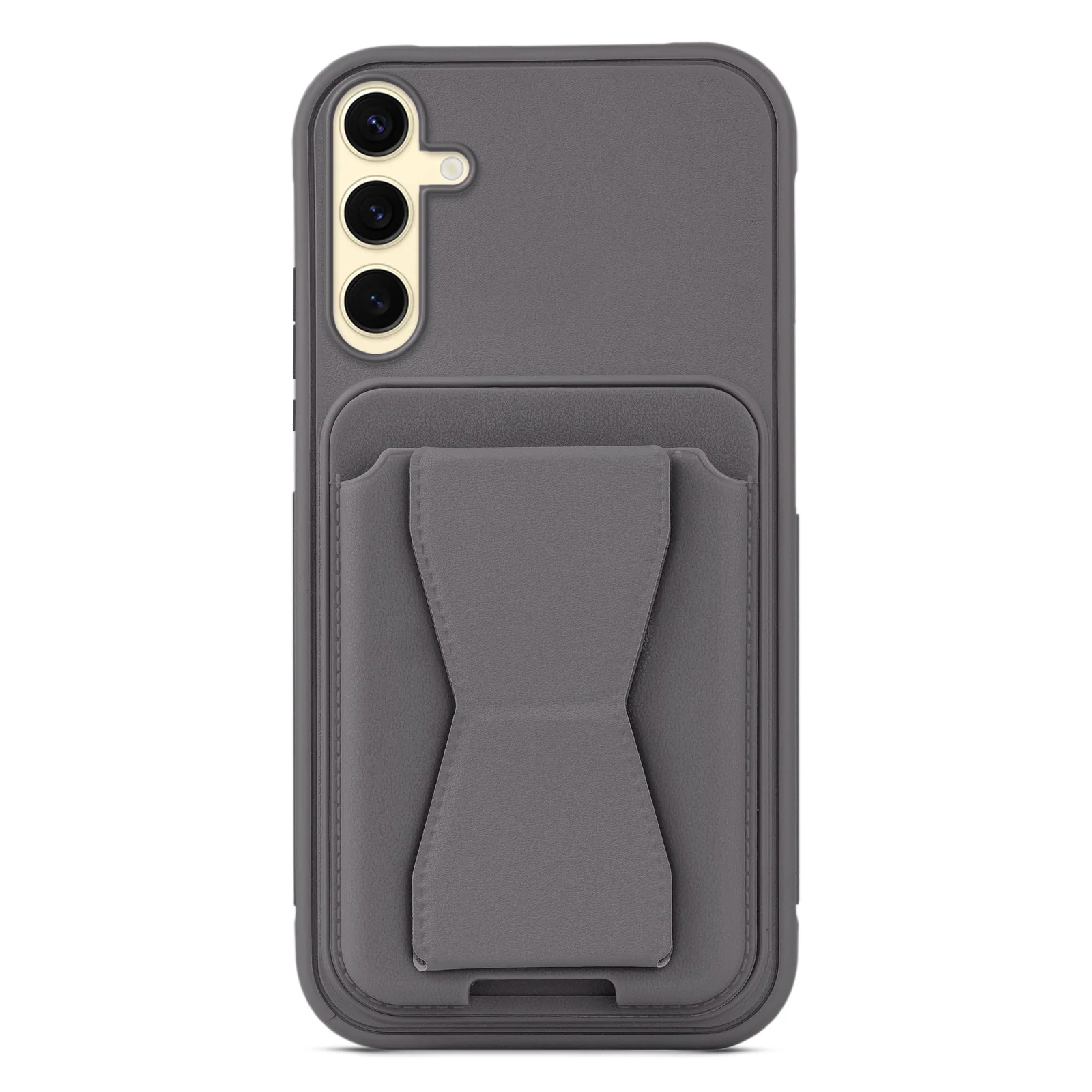 DL3 Mobilak Leather Wallet Case with Card Slot for V60 Lite 5G / 4G with Camera Protection and Shockproof Design - Lavender Purple