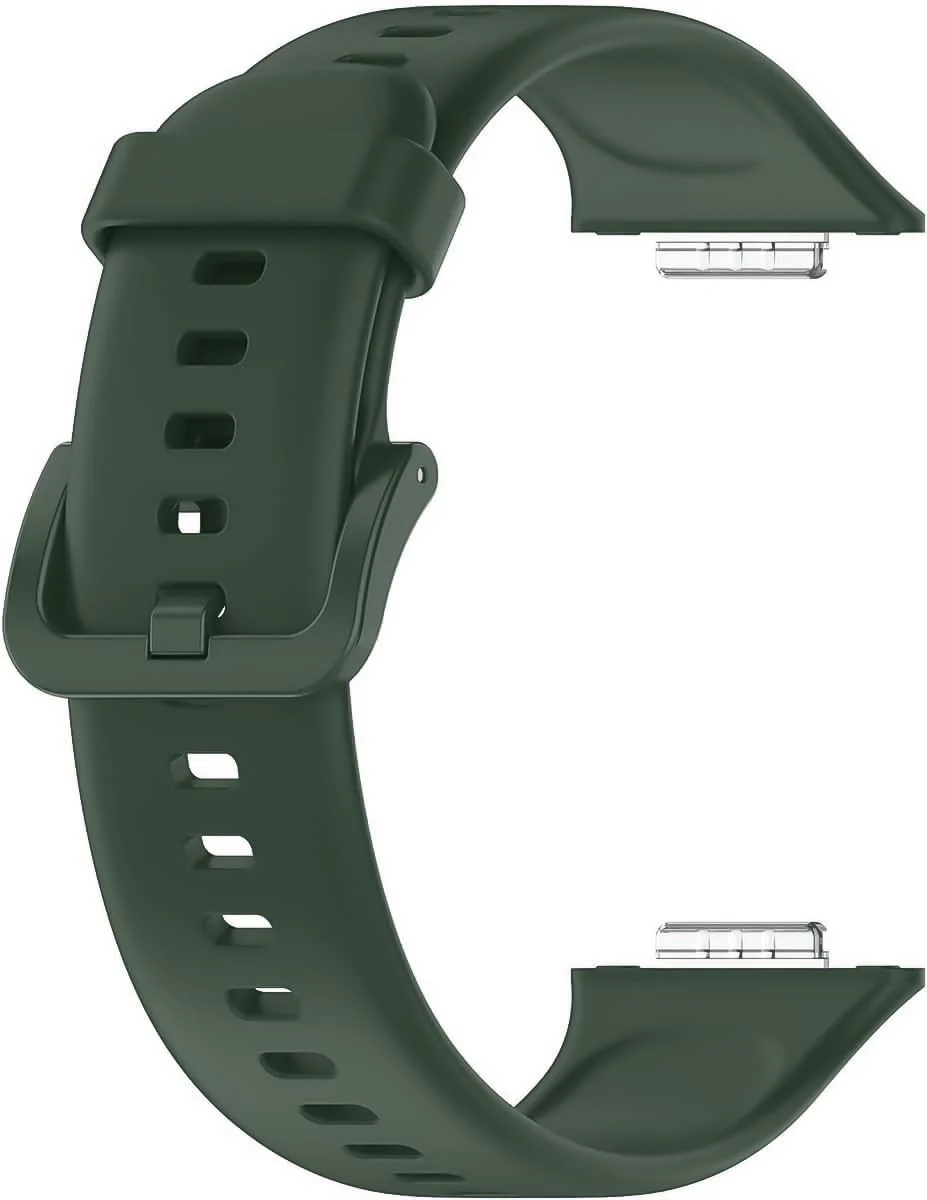 DL3 Mobilak Silicone Strap Compatible With Huawei Watch Fit 2, Sport Band Wristband Bracelet - Green