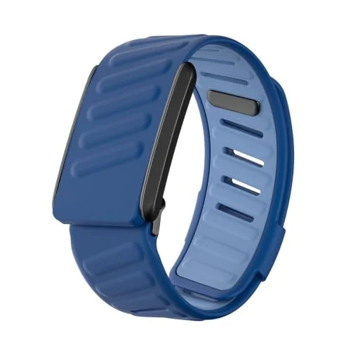 MOBIGON Breathable Silicone Sport Strap for WHOOP 4.0, Navy Blue