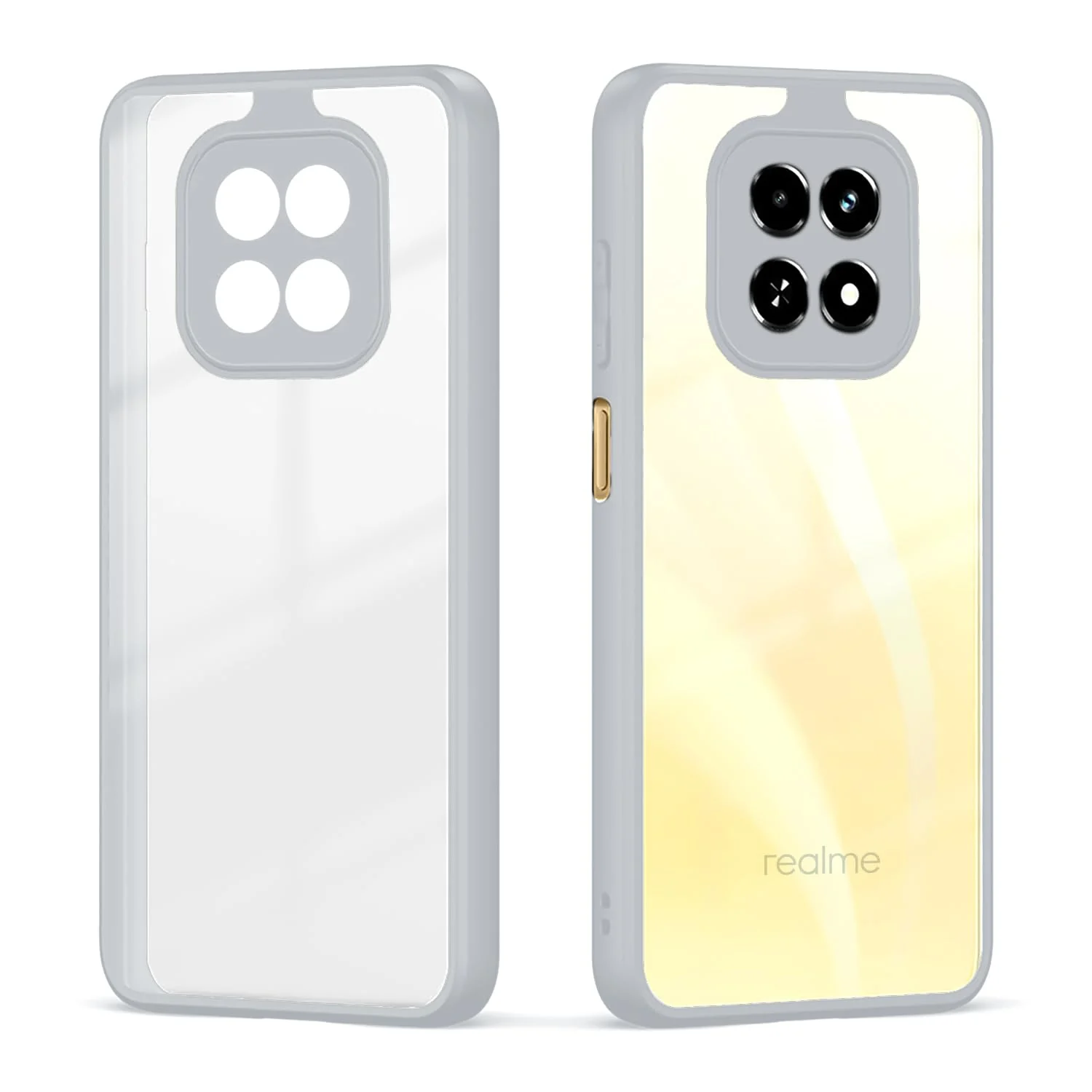 DL3 Mobilak Clear Protective Case for realme C63 5G / realme V60 5G