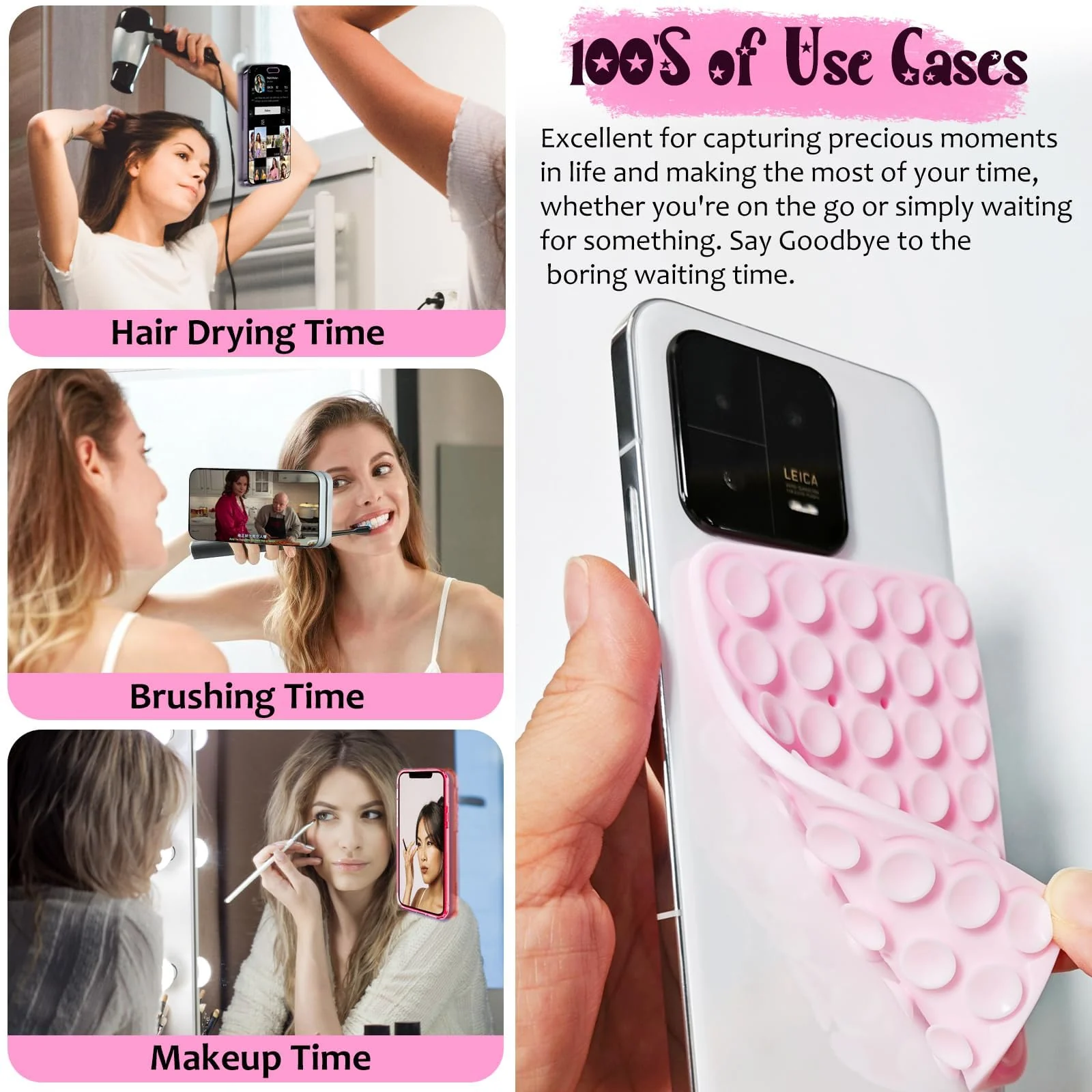 DL3 Mobilak Silicone Protective Case for Cell Phone - Black
