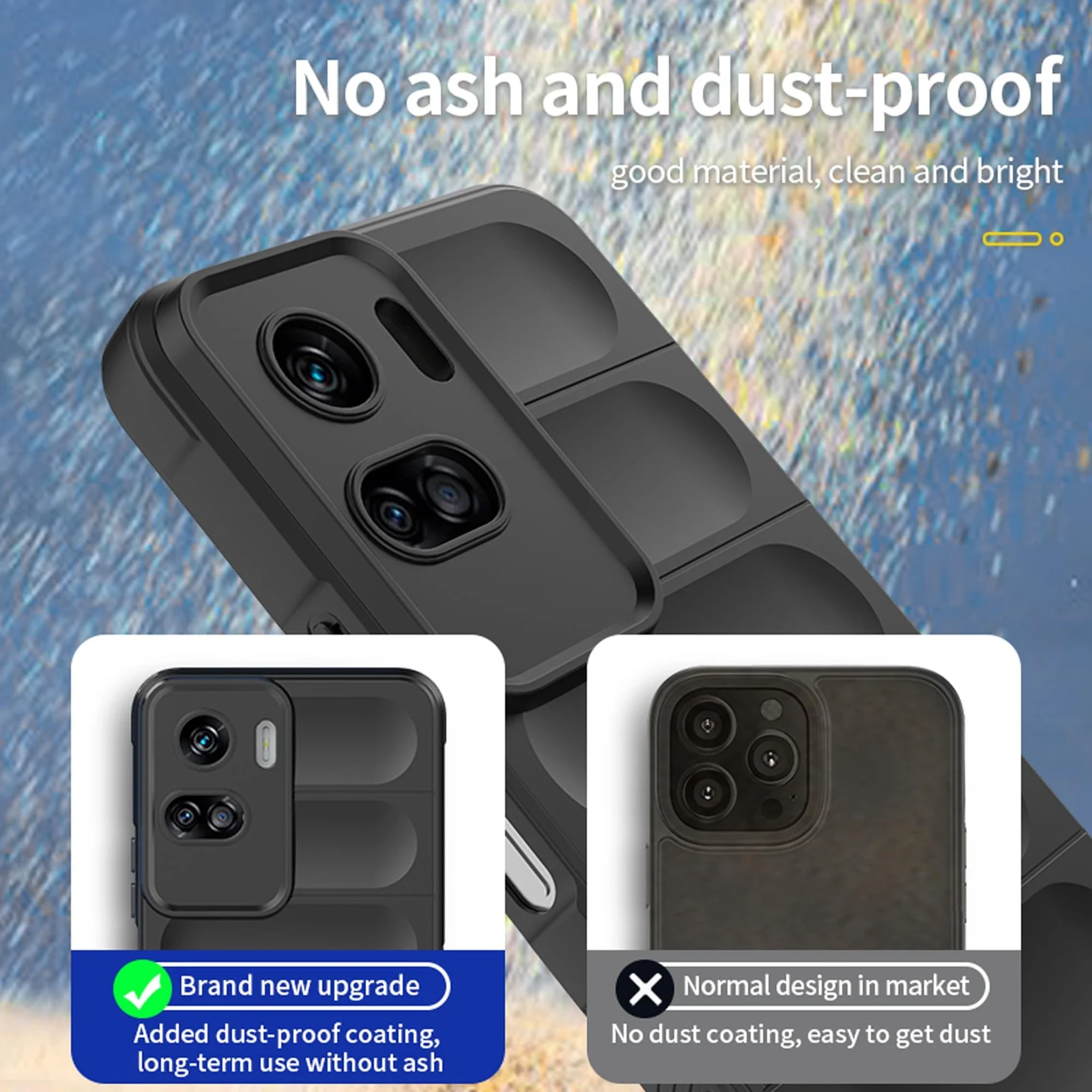 DL3 Mobilak Rugged Protective Case for Honor 90 Lite, Camera protection, Shock-absorbing protection, Non-slip grip - Black