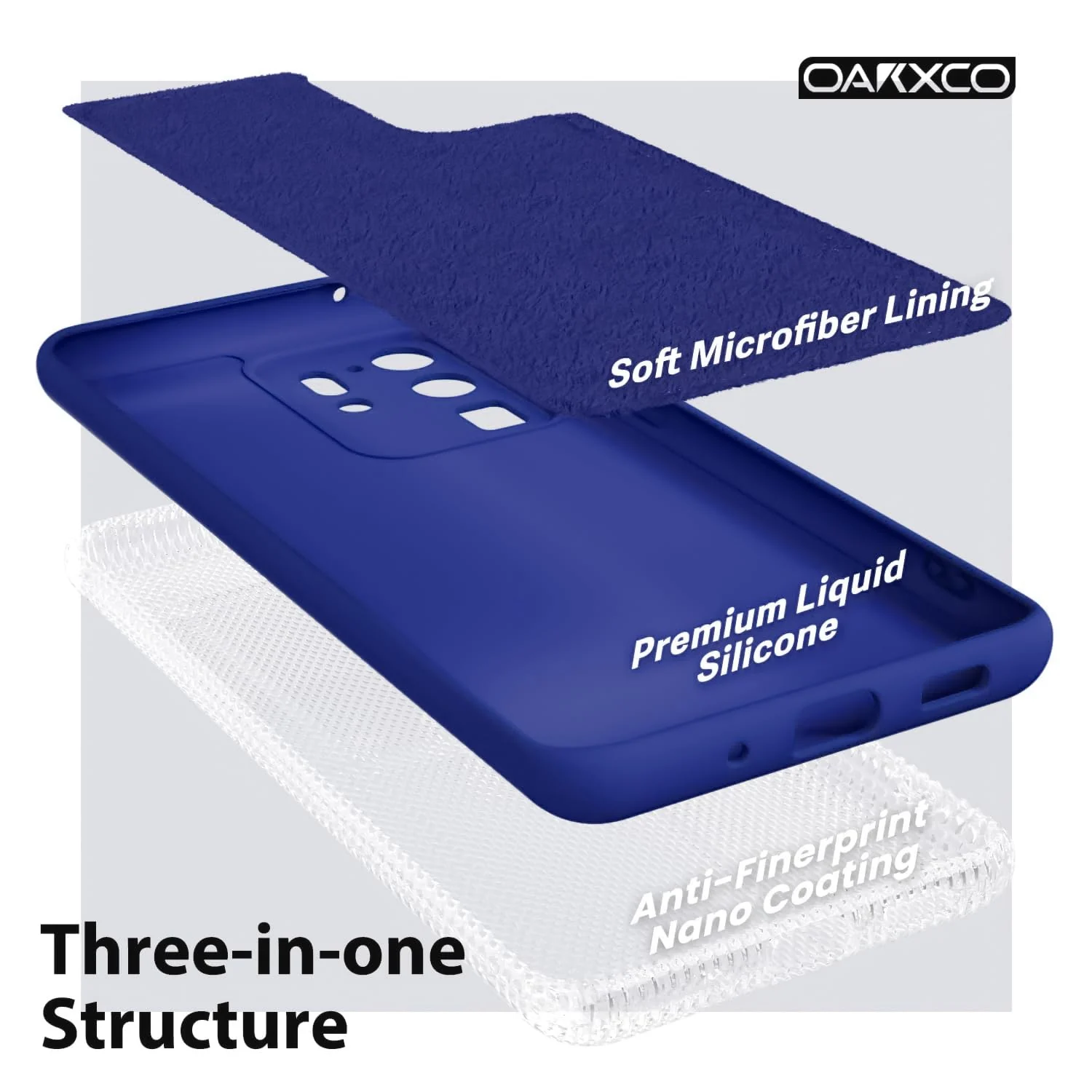 "DL3 Mobilak Liquid Silicone Case for Samsung Galaxy Note 20 5G (6.7""), Shock-absorbing protection, Scratch-resistant surface, Soft microfiber lining - Pepsi"