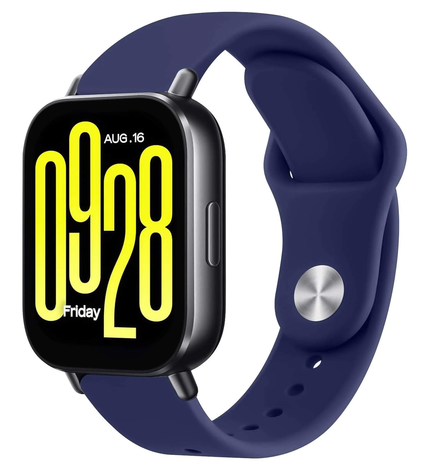 DL3 Mobilak Straps Compatible with Xiaomi Redmi Watch 5 Active/Redmi Watch 5 Lite Bracelets for Men Women, 22mm Soft Silicone Strap, Waterproof Adjustable Band Sports Replacement - Dark Blue