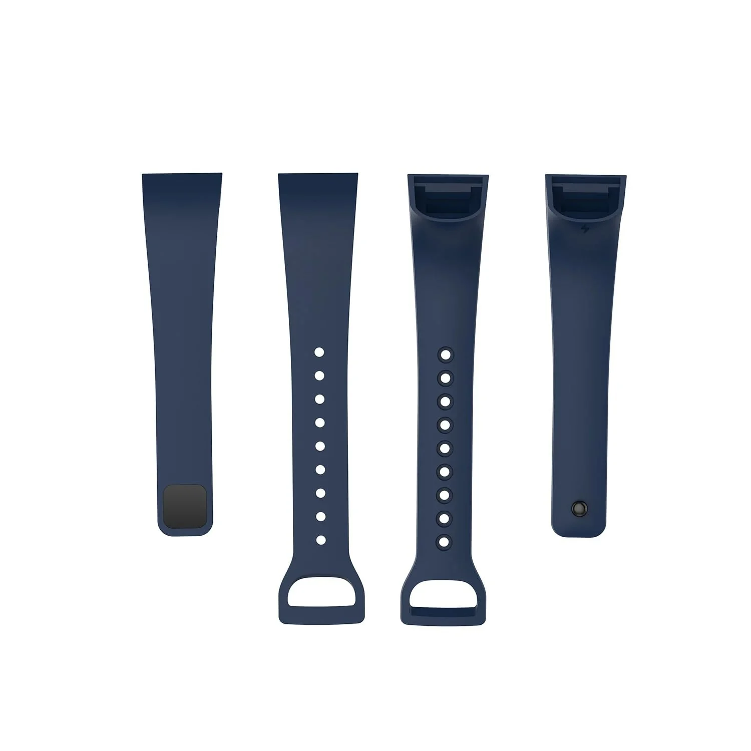 DL3 Mobilak Smart Watch Strap for Xiaomi Mi Band 4C & Redmi Smart Band, Sport Silicone Watch Band Wrist Strap, Replacement Bracelet Wristband Wrist Strap - Midnight Blue