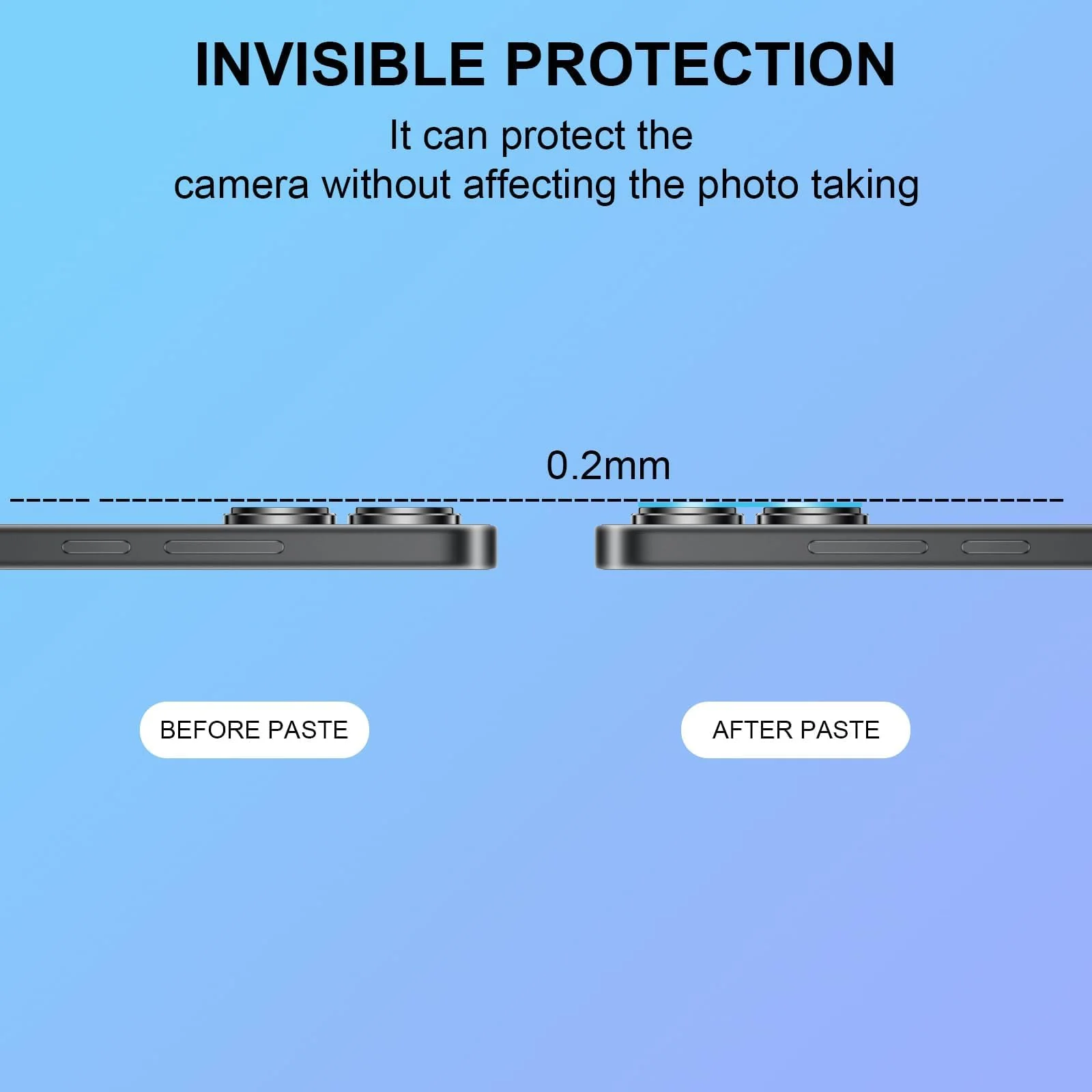 DL3 Mobilak Camera Lens Protector for Honor X8b Accessories, 9H Tempered Glass Metal Individual Ring Camera Cover Screen Protector, Case Friendly, Anti Scratch - Black