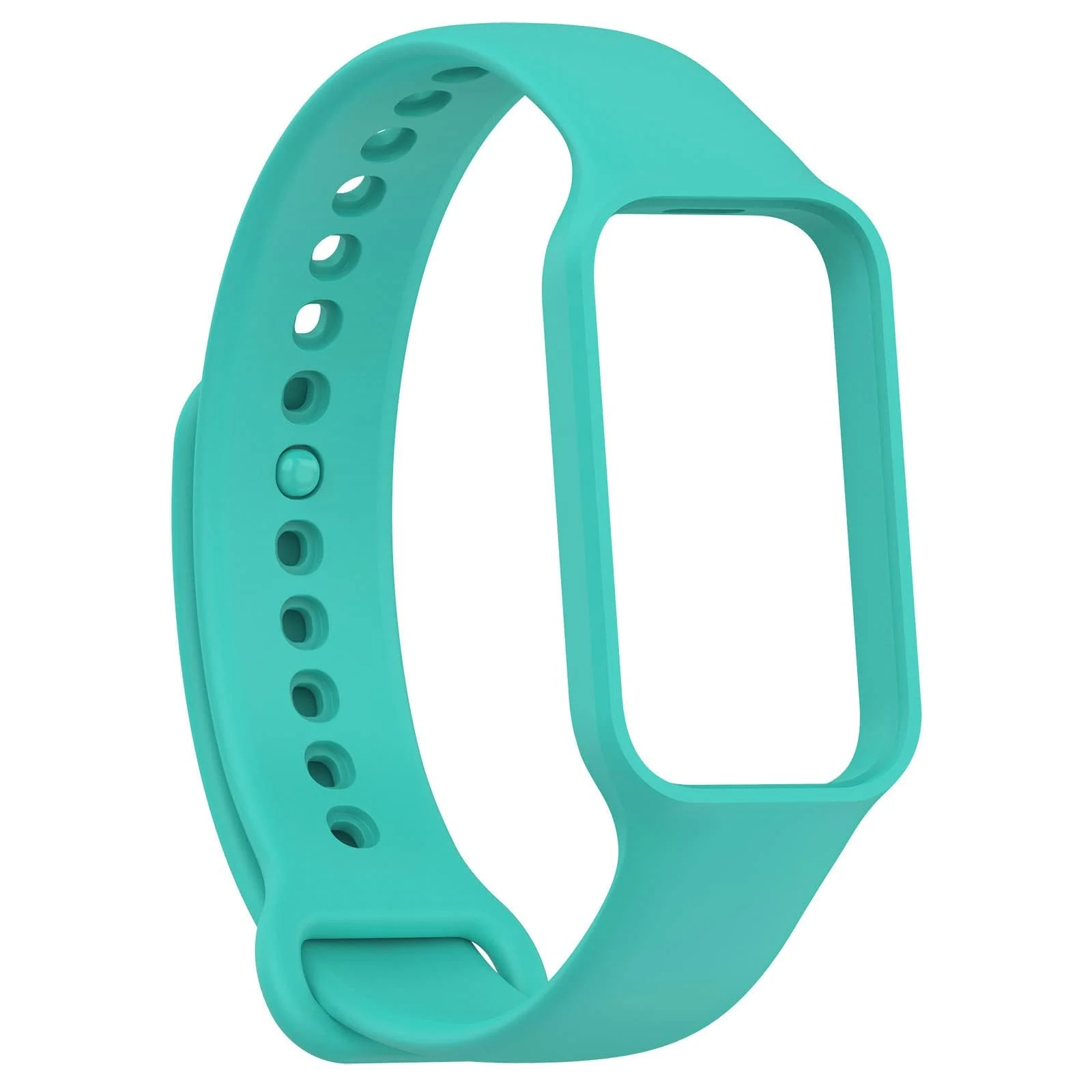 DL3 Mobilak Smart Watch Strap for Xiaomi Redmi Band 2, Sport Silicone Watch Band Wrist Strap, Replacement Bracelet Wristband Wrist Strap for Xiaomi Redmi Smart Band2 Accessories - Cyan