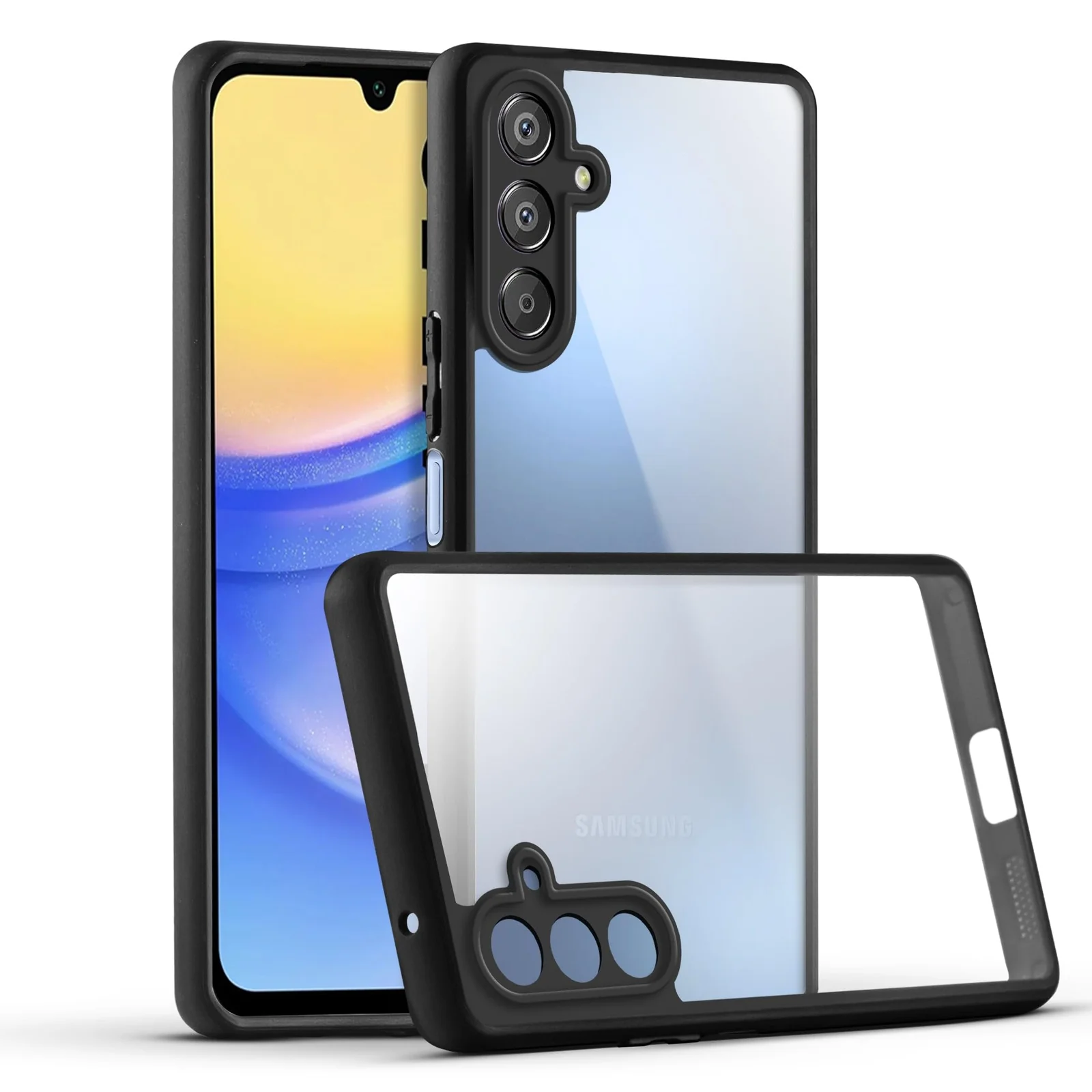 Samsung Galaxy A15 5G / 4G 6.5-Inch — DL3 Mobilak Silicone Protective Case for Samsung Galaxy A15 5G / 4G 6.5-Inch, Camera protection, Shock-absorbing protection, Scratch-resistant surface