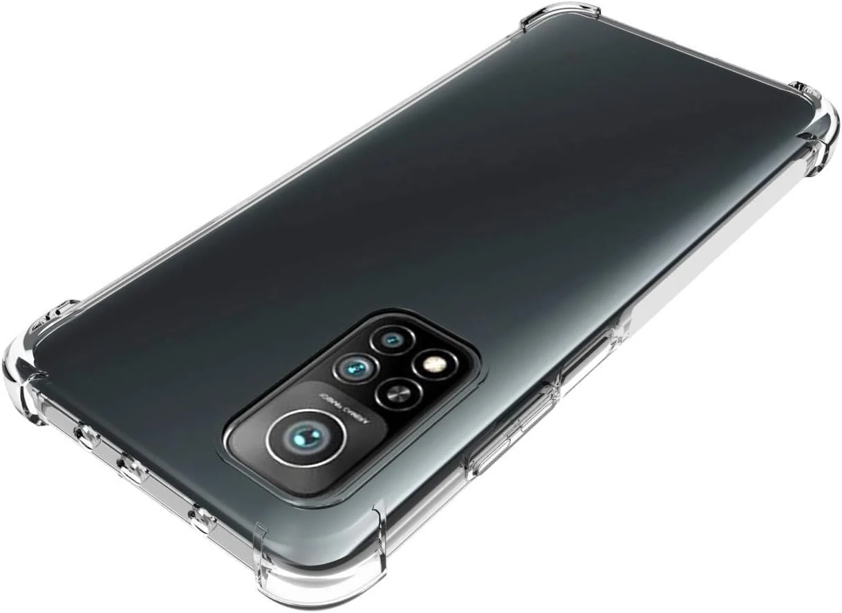 DL3 Mobilak Clear TPU Case for Xiaomi Mi 10T / Mi10T Pro 5G, Camera protection, Shock-absorbing protection, Scratch-resistant surface - Clear