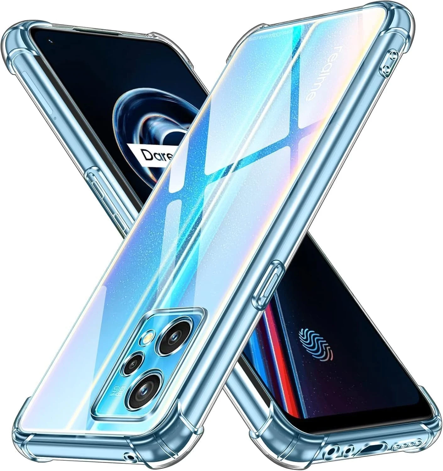 DL3 Mobilak Clear TPU Case for OPPO realme 9 Pro 5G, Camera protection, Shock-absorbing protection, Scratch-resistant surface - Clear