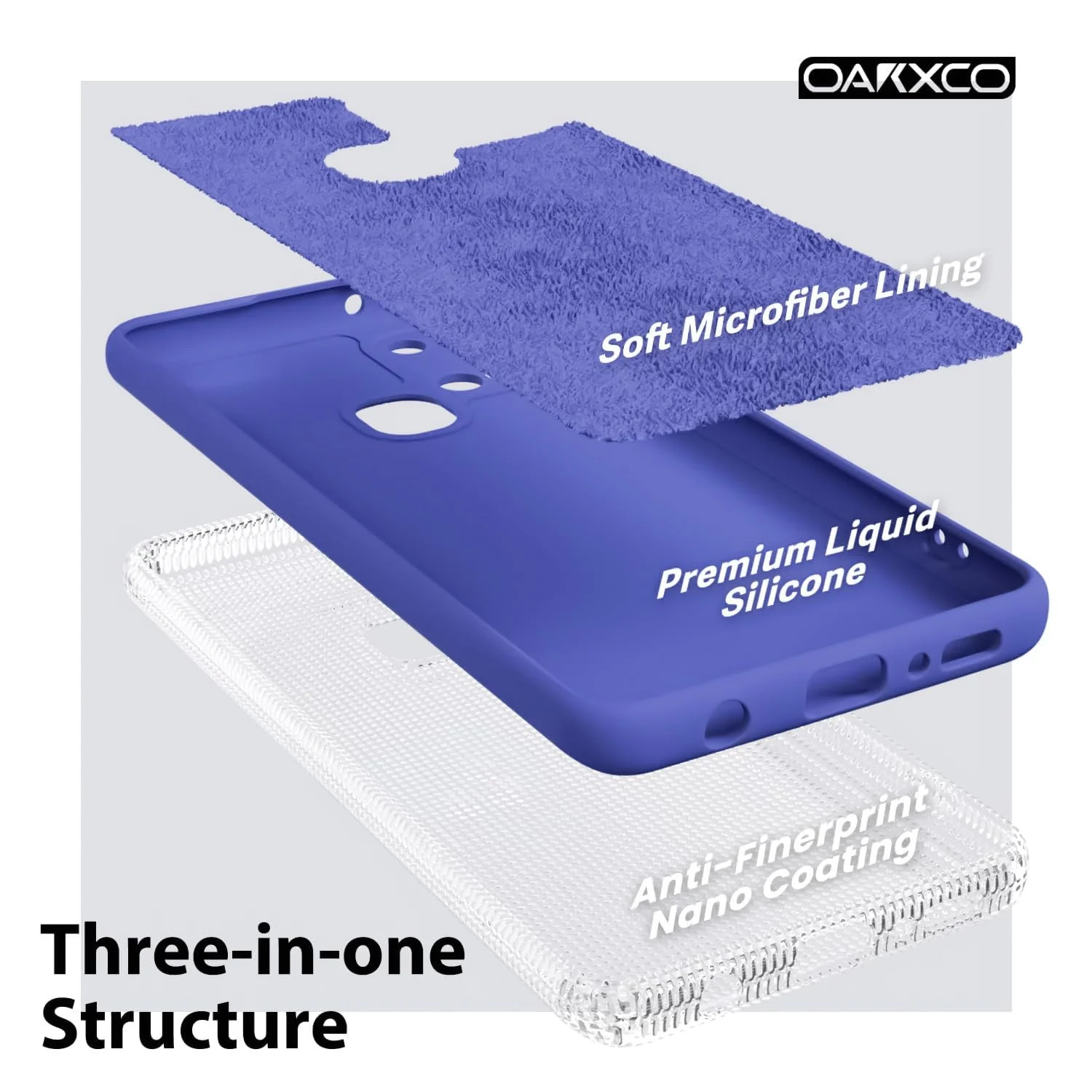 DL3 Mobilak Samsung Galaxy A21s Case, Soft Flexible Silicone Gel Rubber Bumper Cover, Full Body Shockproof Protective Phone Case - Light Blue