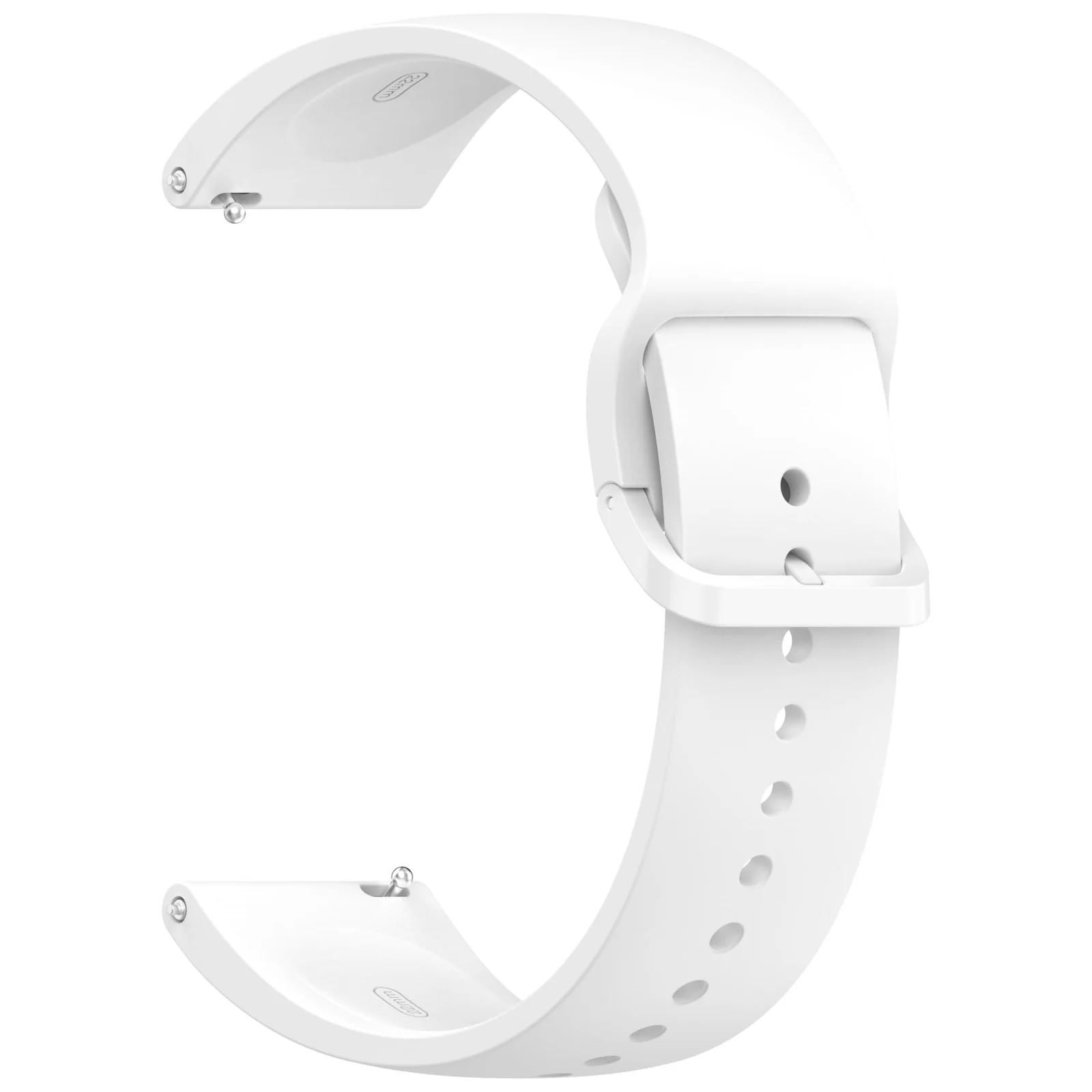 DL3 Mobilak Straps Compatible with Xiaomi Redmi Watch 5 Active/Redmi Watch 5 Lite Bracelet, 22mm Soft Silicone Replacement Band Sports Strap Wristbands [Wear-resistant] [breathable] - White