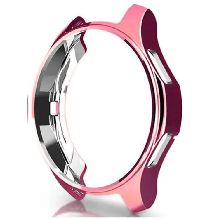 DL3 Mobilak Case Compatible with samsung galaxy 46mm Gear S3 Case All-Around Screen Protector Watch Soft TPU Shockproof Cover Slim Guard Thin Bumper Shell Protector - Pink