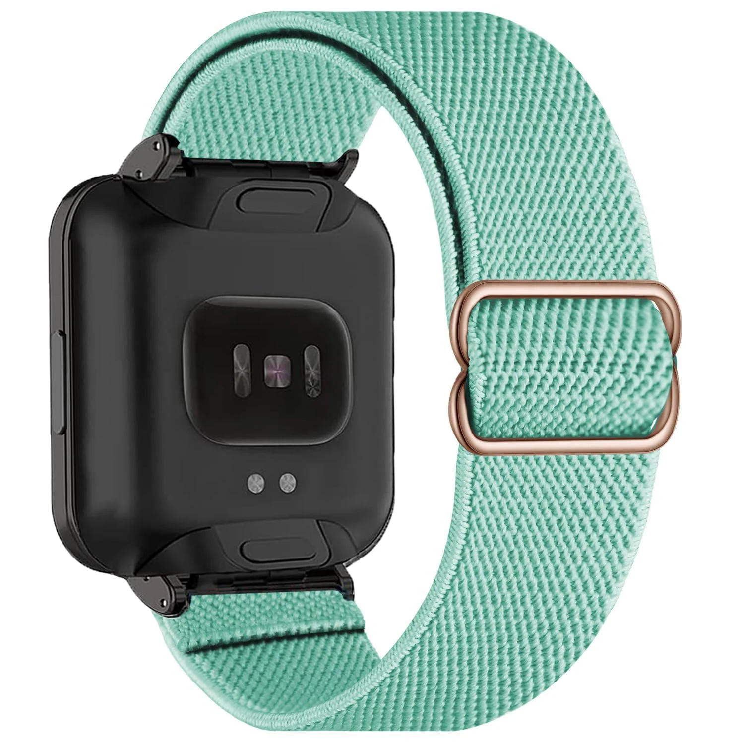 DL3 Mobilak Strap Compatible with Xiaomi Redmi Watch 2 Lite/Poco Watch/Redmi Watch 2 / Horloge 2 Bracelets, Nylon Replacement Strap Sport PU Protective Case + Watch Strap - Black