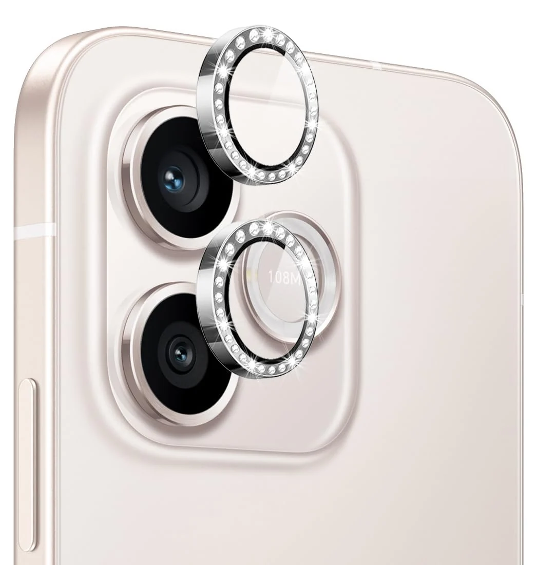 DL3 Mobilak Camera Lens Protector for HONOR 600 Lite 5G Accessories, 9H Tempered Glass Metal Individual Ring Camera Cover Screen Protector, Case Friendly, Anti Scratch