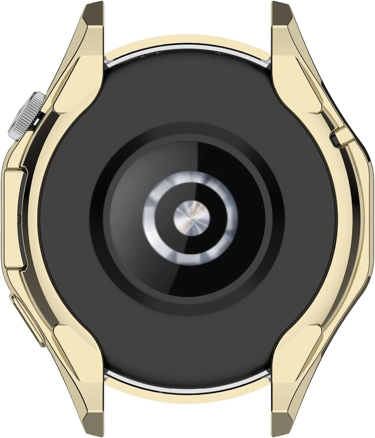 DL3 Mobilak Case Compatible with Huawei Watch GT4 46MM Case All-Around Screen Protector Watch Soft TPU Shockproof Cover Slim Guard Thin Bumper Shell Protector - Rose Gold