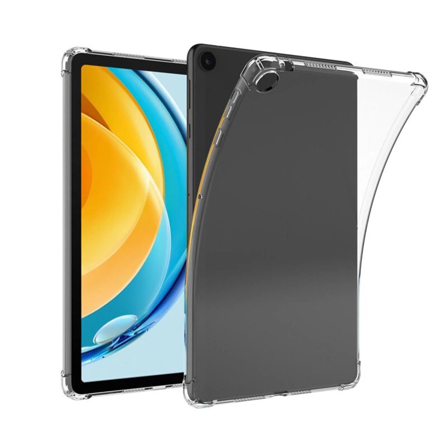 "DL3 Mobilak Shell for Lenovo Tab M10 1st TB-X605F/N/L/X TB-X505F/N/L/X, Ultra Slim TPU Back Case Soft Cover for Lenovo M10 HD Gen 1 2018 10.1"" Tablet (for Tab M10 HD TB-X605F/X505F) - Clear"