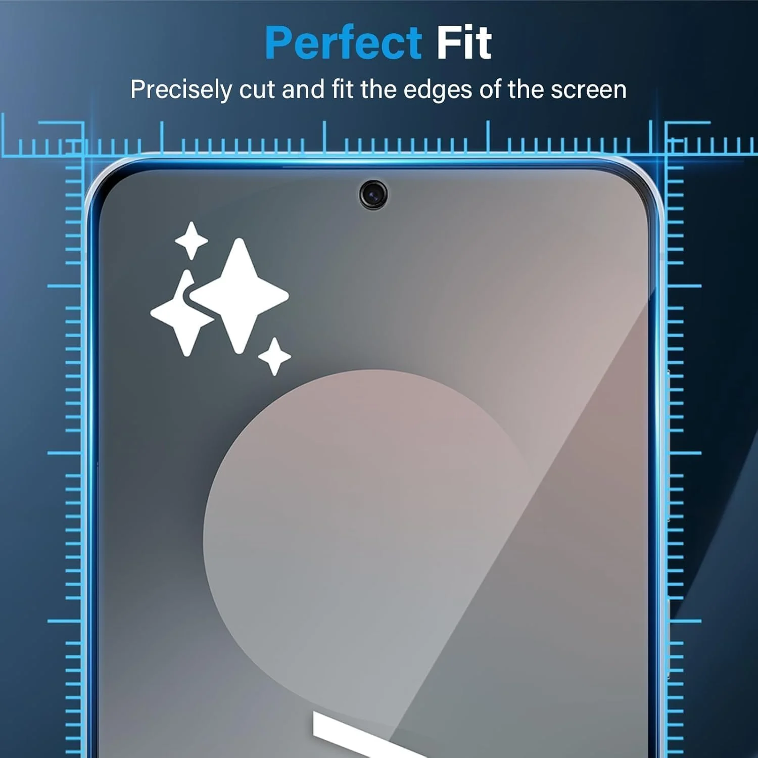 DL3 MOBILAK Anti-Spy 9H Tempered Glass Screen Protector for Samsung Galaxy S25 FE - Black