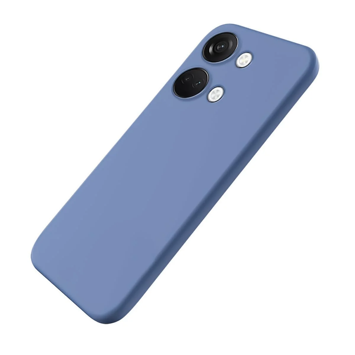 DL3 Mobilak Soft Silicone Protective Case for OnePlus Nord 3 with Microfiber Lining and Shockproof Design - Lavender