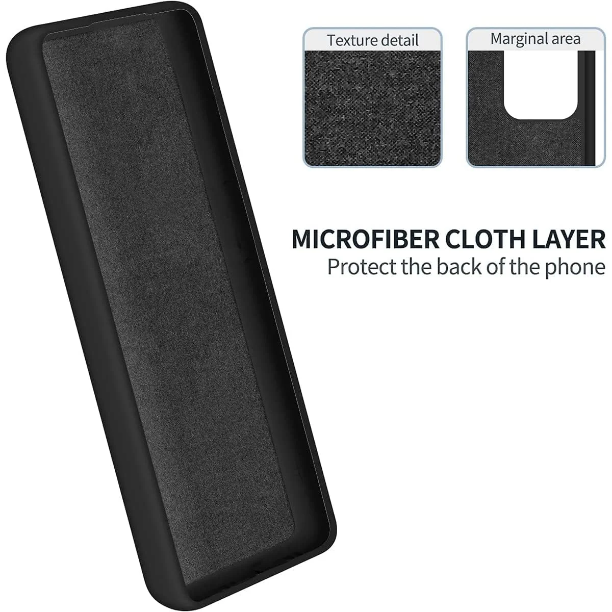 DL3 Mobilak Silicone Protective Case for OPPO Find X6 Pro - Black