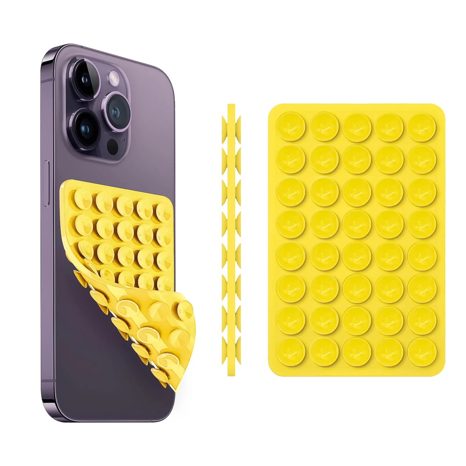 DL3 Mobilak Soft Silicone Protective Case for Cell Phone - Yellow