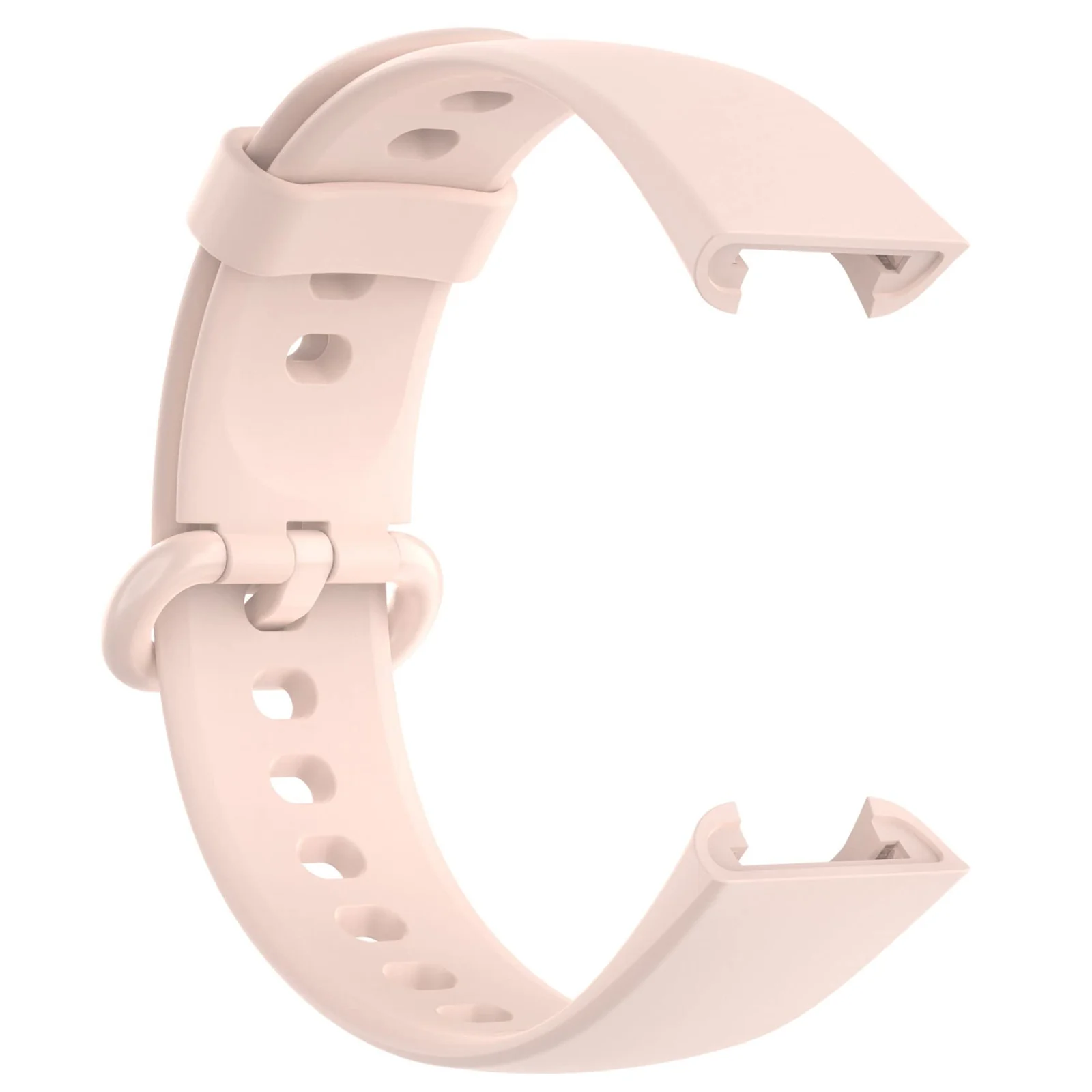 DL3 Mobilak Strap Compatible with Xiaomi Redmi Watch 2 Lite/Poco Watch/Redmi Watch 2 / Horloge 2 Soft Replacement Sport Silicone Strap - Light pink